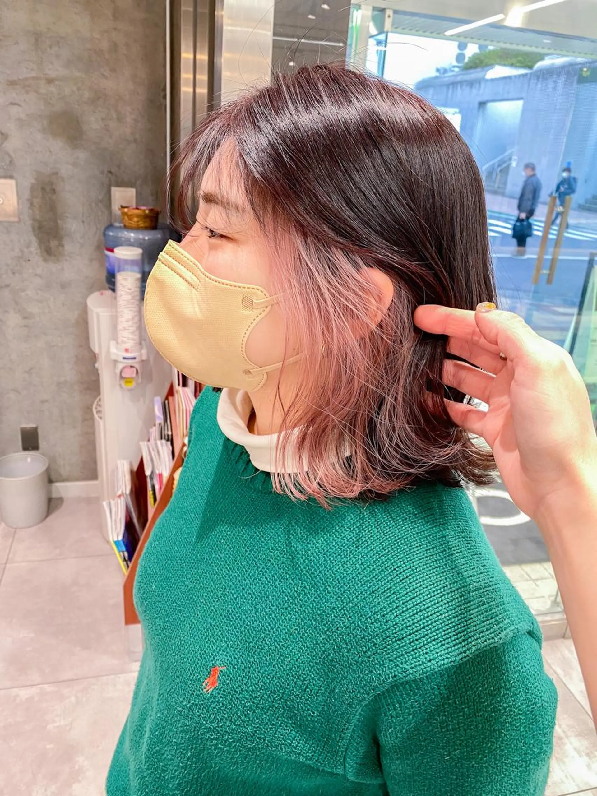 ショート カラー ブリーチ 韓国風スタイル 🍓MIZUKI🍓のヘアスタイル