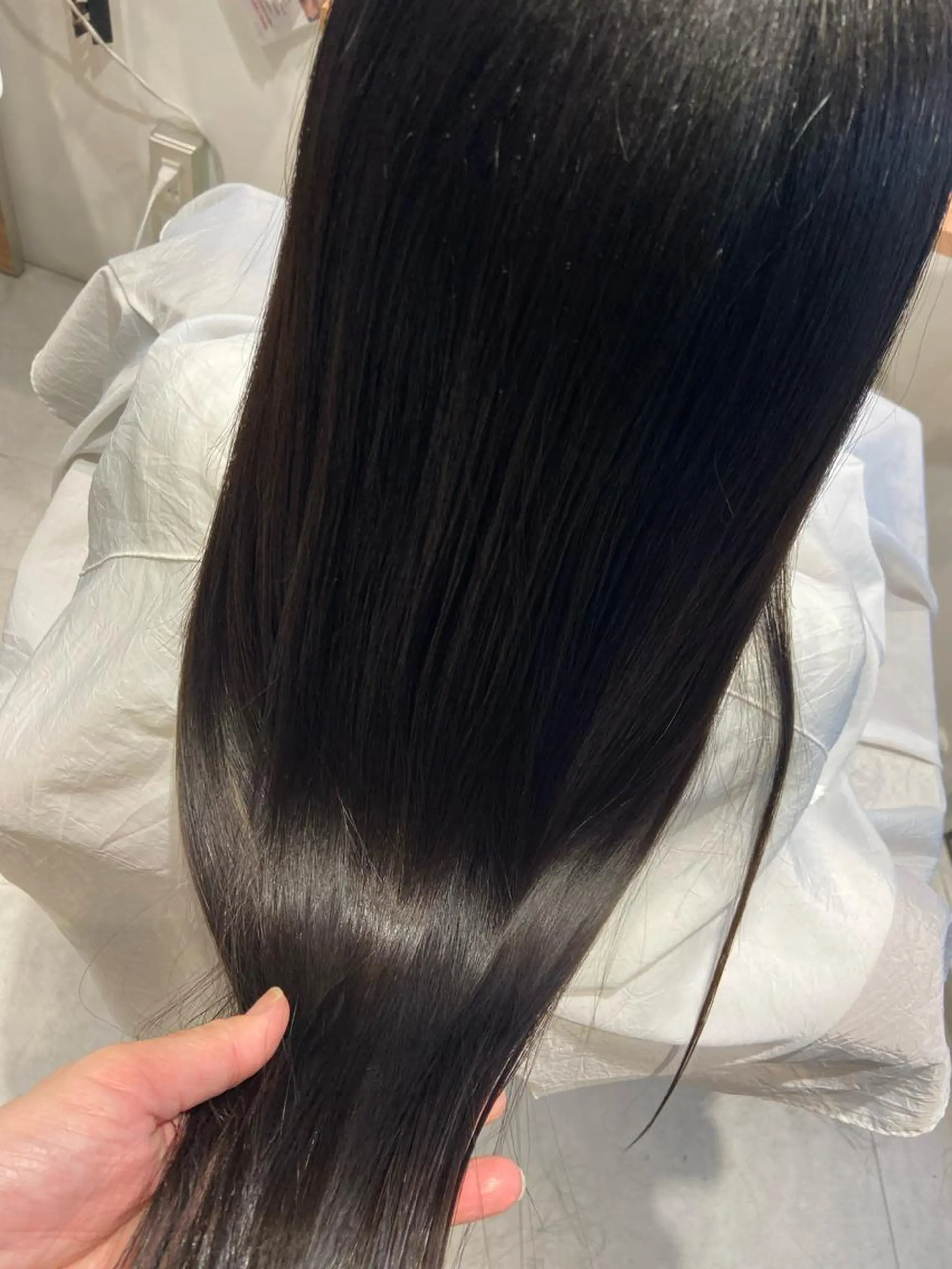 ロング 髪質改善 トリートメント 代表　清水稔也 オージュアソムリエのヘアスタイル