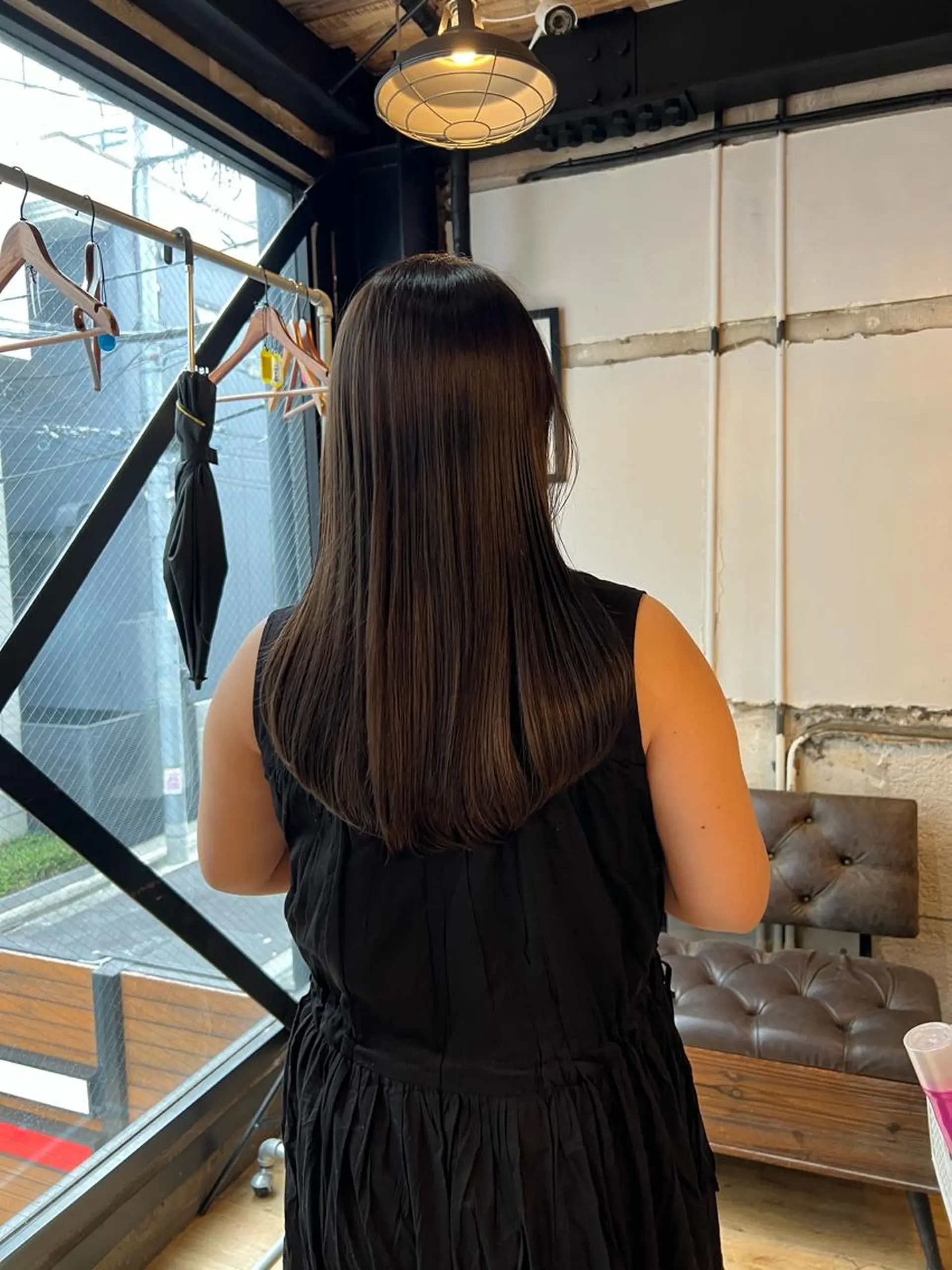 セミロング パーマ 酸性ストレート ストレートパーマ DUMBO所属・【完全マンツー 恵比寿】佐藤 翔のヘアスタイル