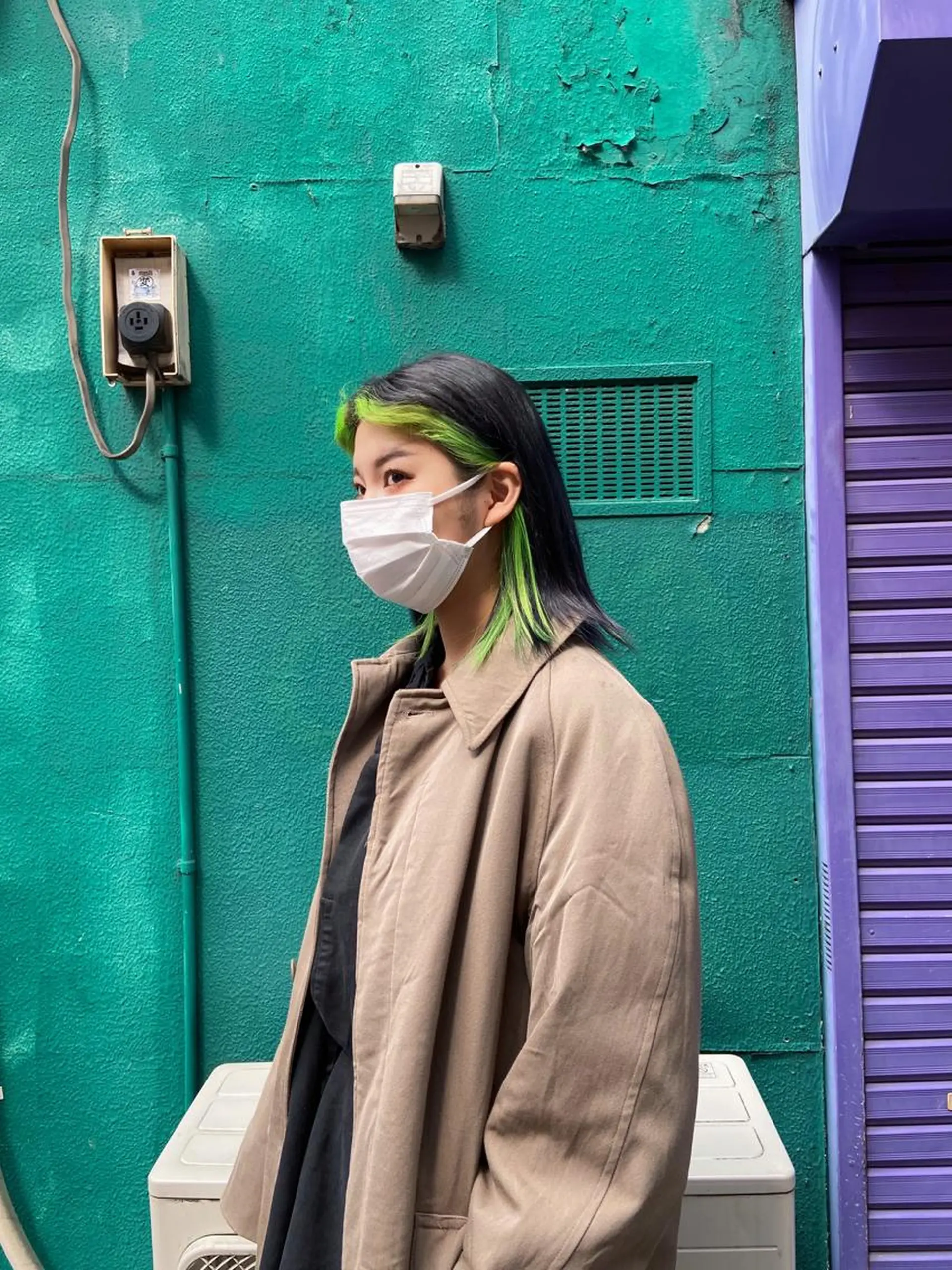 ミディアム ヘアカラー トリートメント 繭所属・宮前 俊平のヘアスタイル