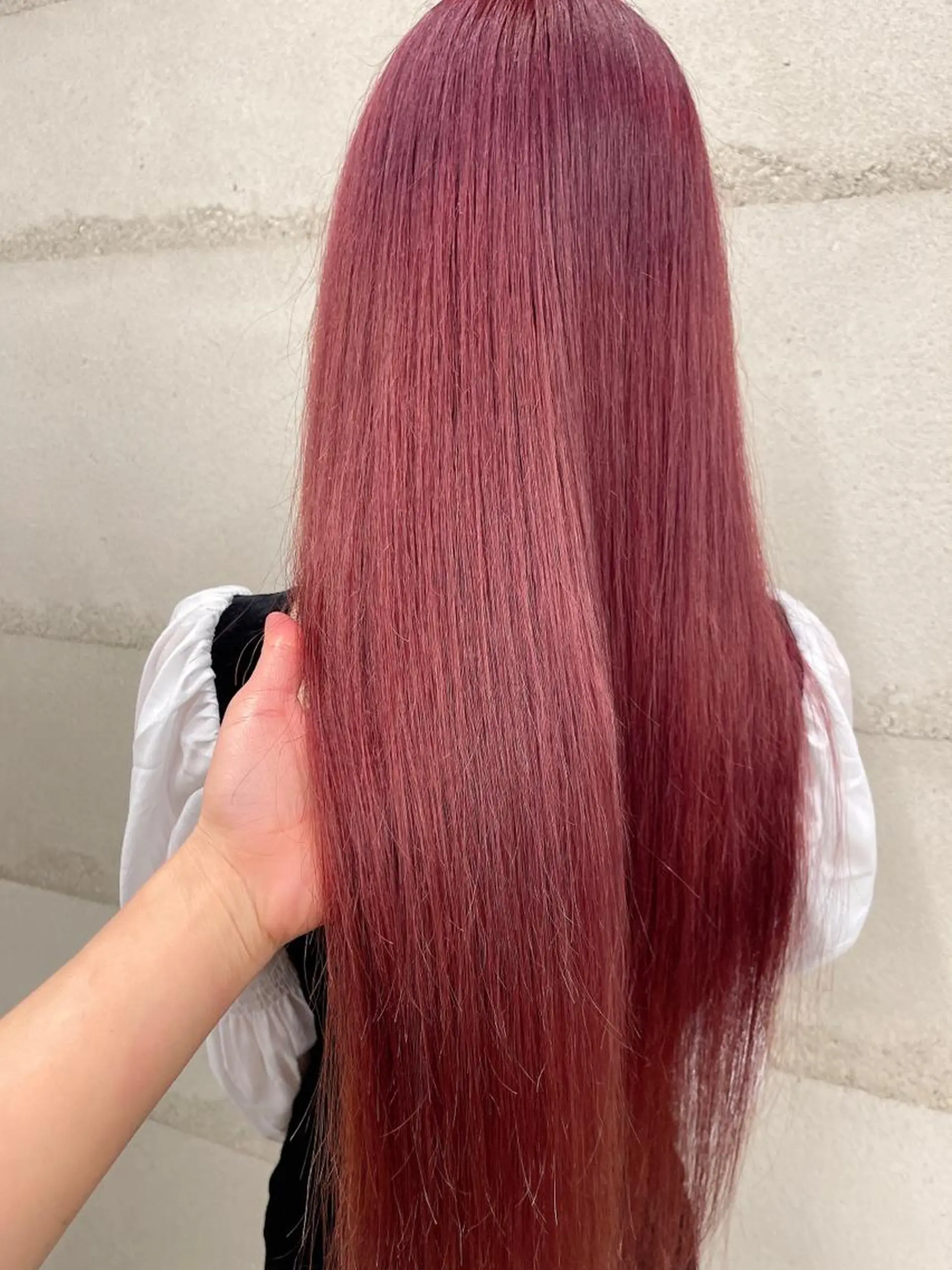 ロング カラー ヘアアレンジ マツエク・マツパ FONS 🤍yurika🤍のヘアスタイル