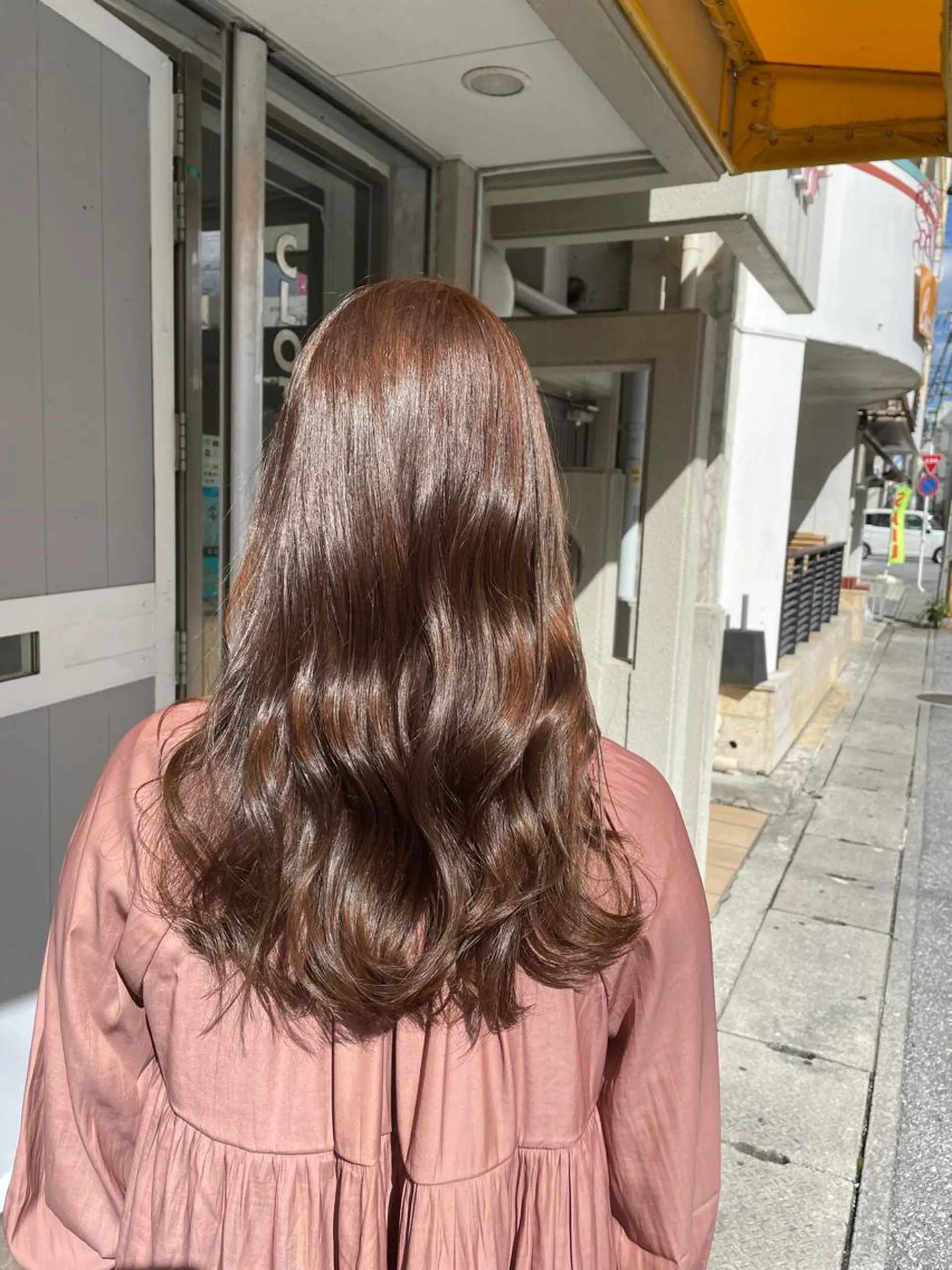 カラー miloc かおりのヘアスタイル