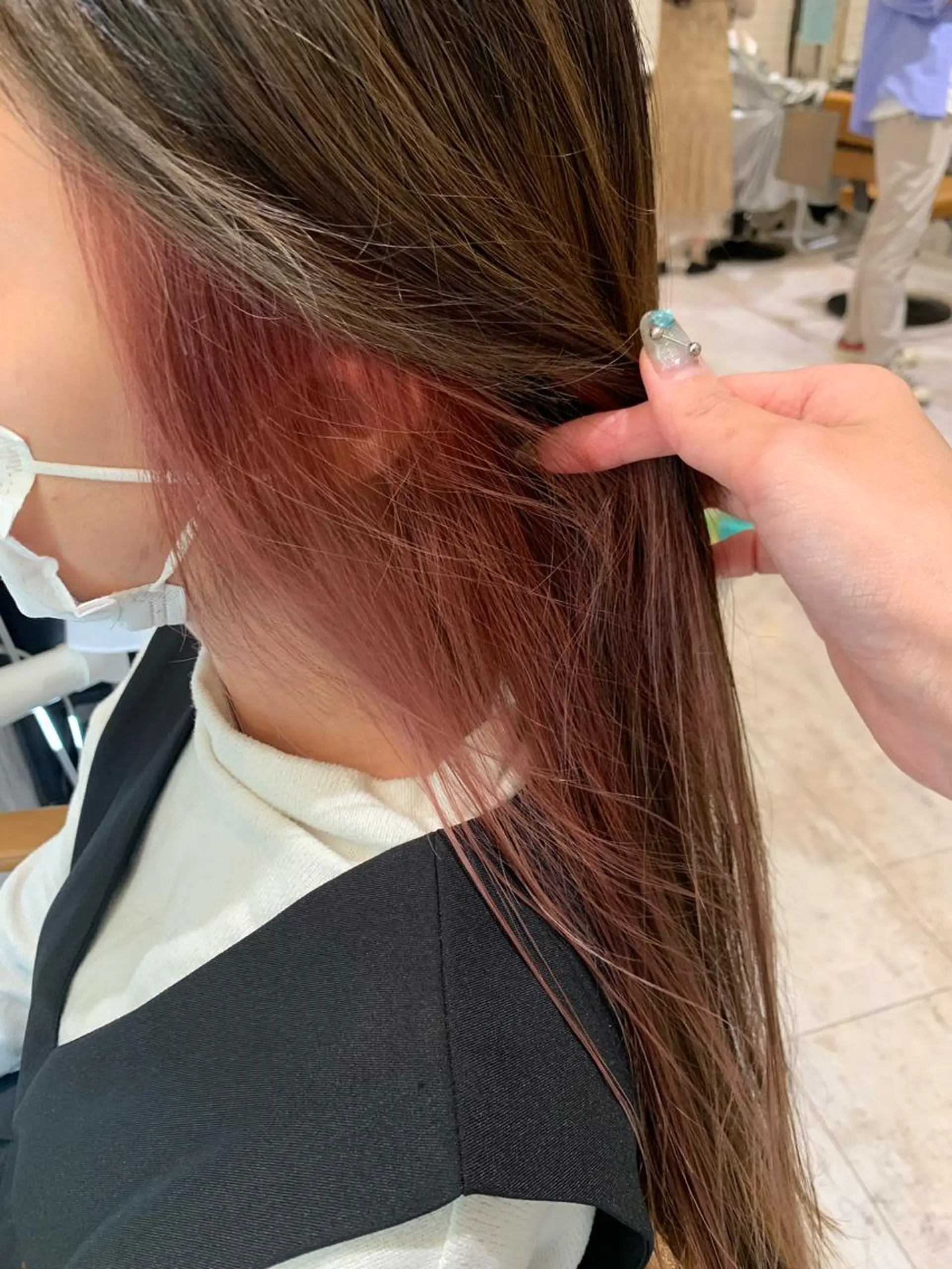 カラー ヤマダ サクラのヘアスタイル