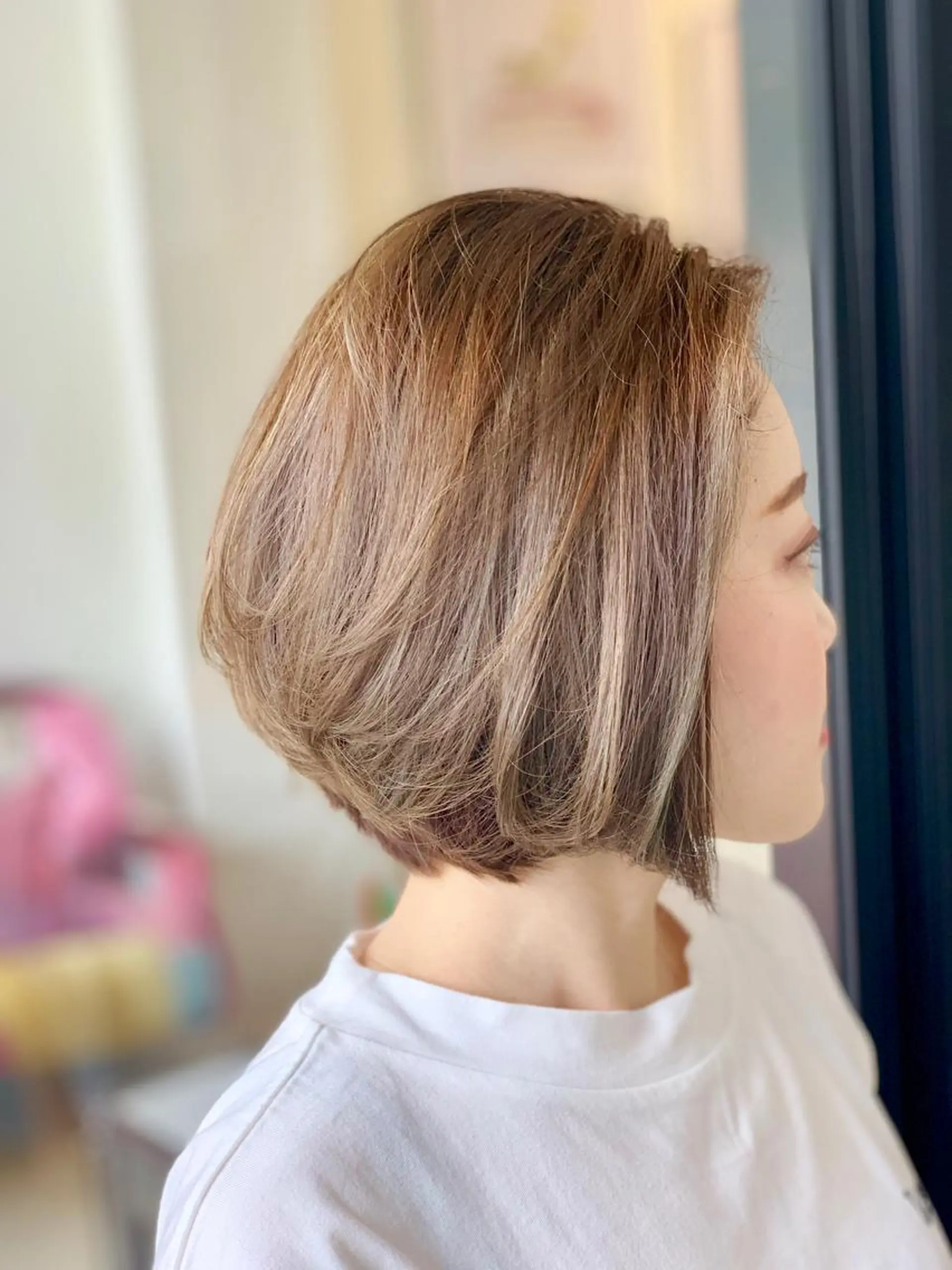 ショート カット ヘアカラー slow所属・名取 純平のヘアスタイル