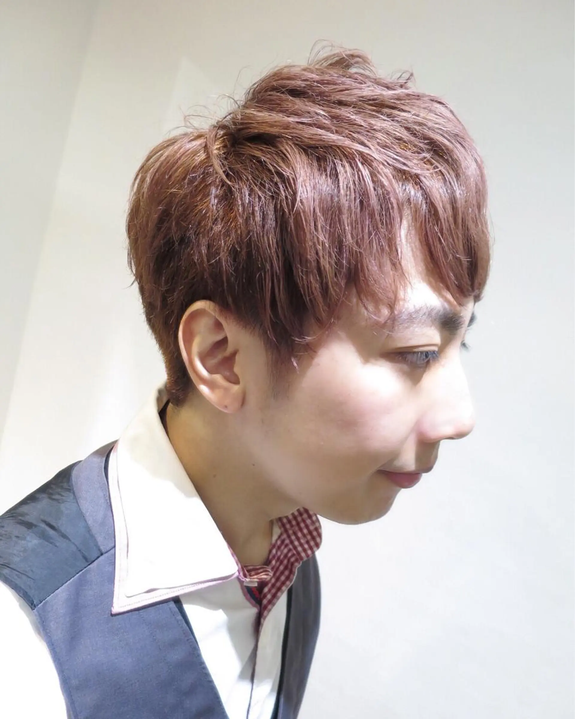 ショート カラー メンズ ダブルカラー カット ヘッドスパ ショート×カラー 🦊堀米早紀【荻窪】のヘアスタイル