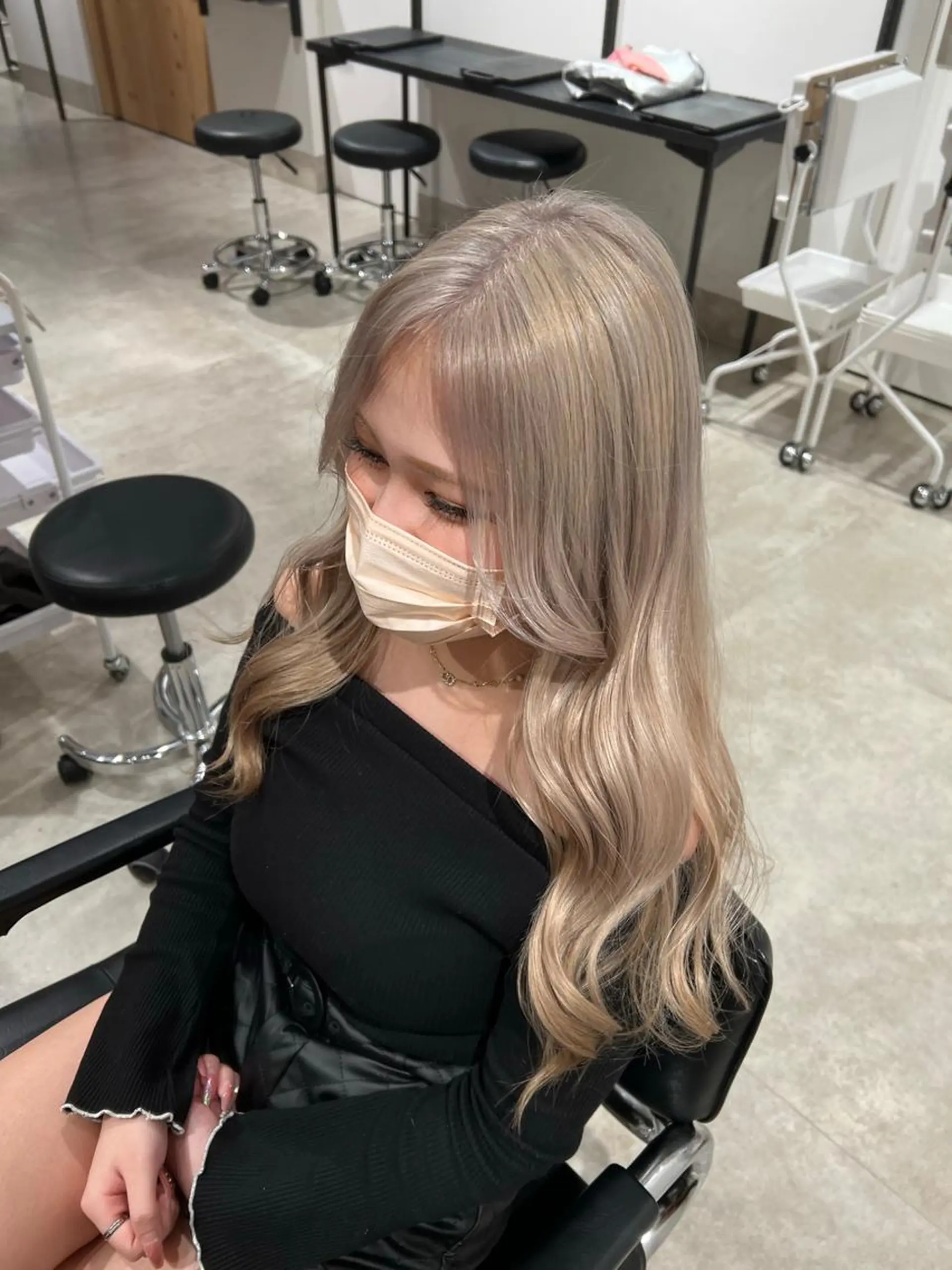 ロング GO TO DAY 渋谷モディ店所属・艶髪 mayuka💖のヘアスタイル