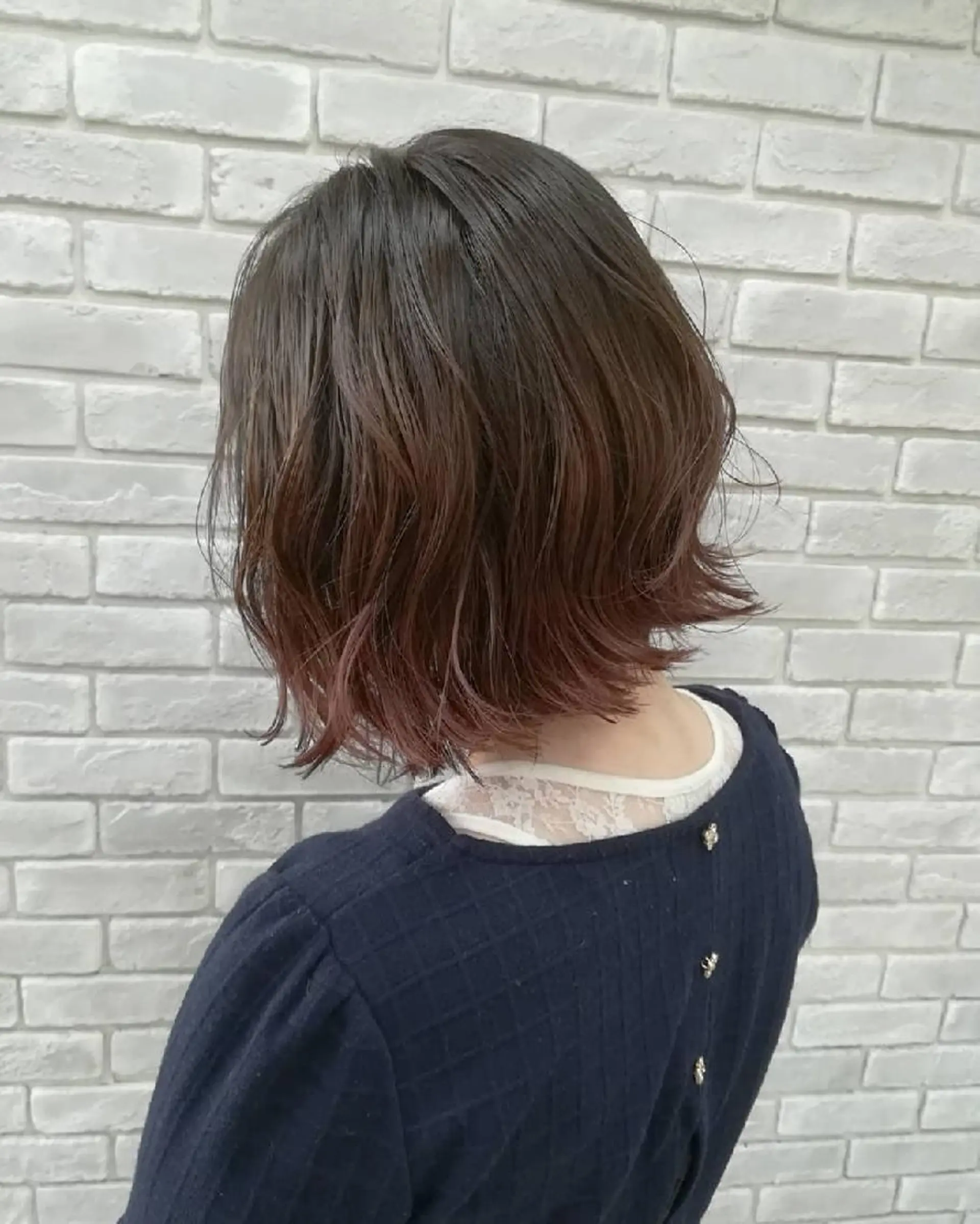 ミディアム カラー カット ヘアカラー トリートメント 井谷 圭吾【天理】のヘアスタイル