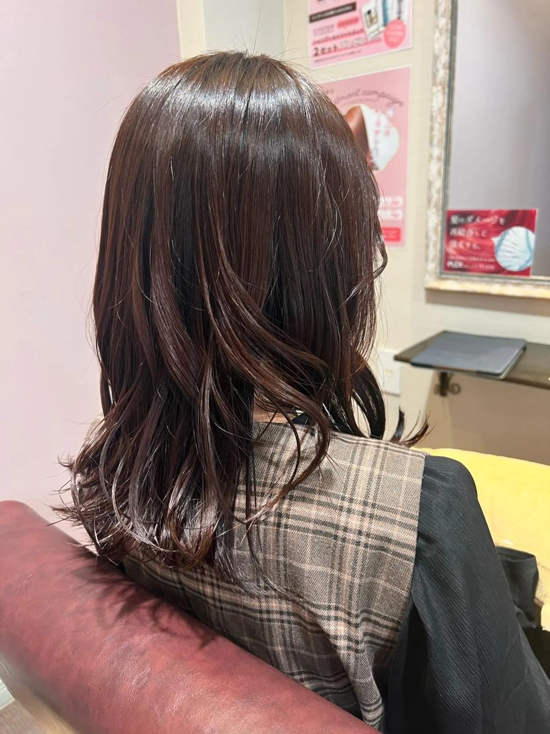 セミロング カラー れいな🌼 ボブ･艶カラー🌼のヘアスタイル