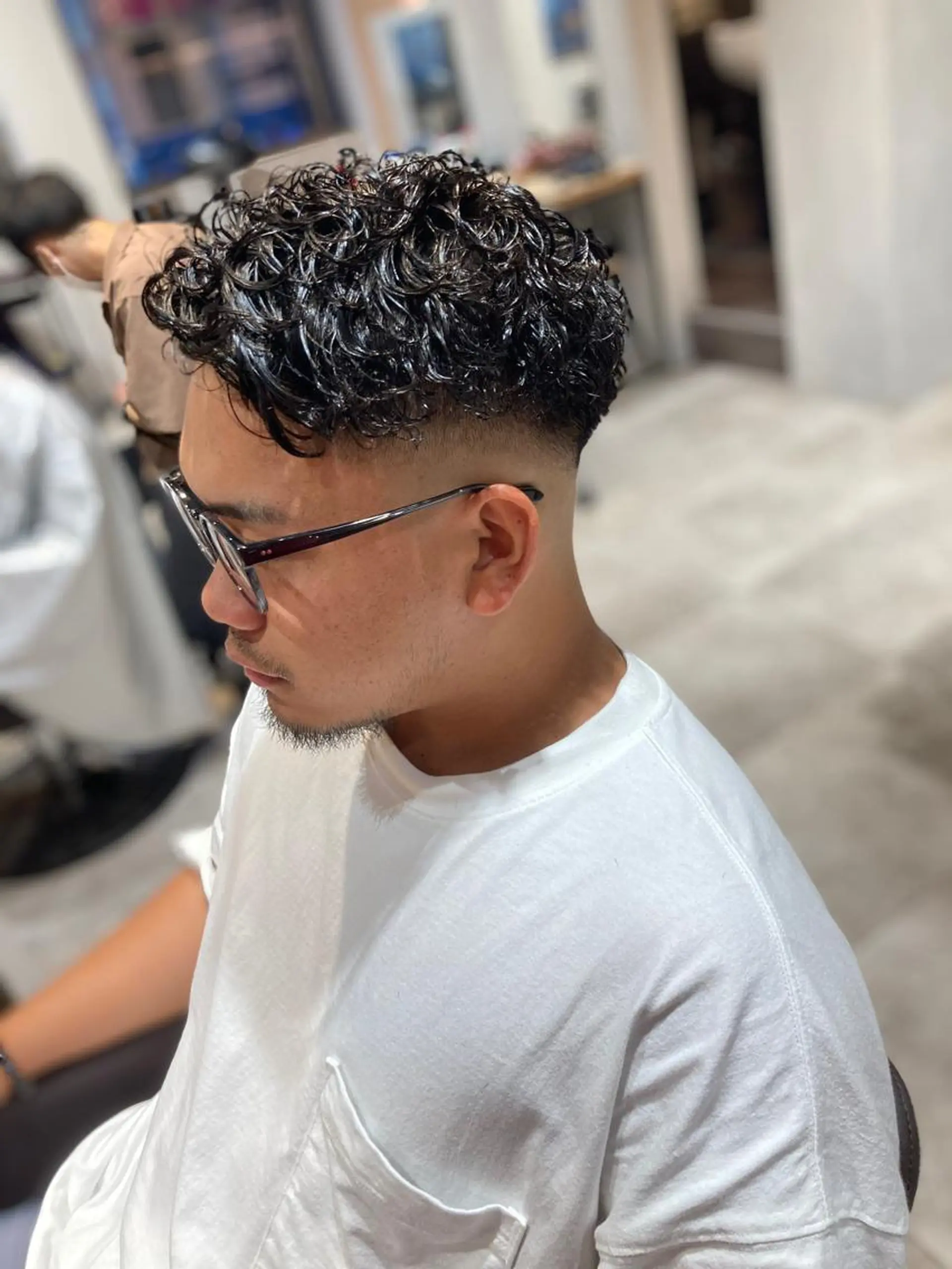 メンズ カット パーマ メンズ特化 TAKUYAのヘアスタイル