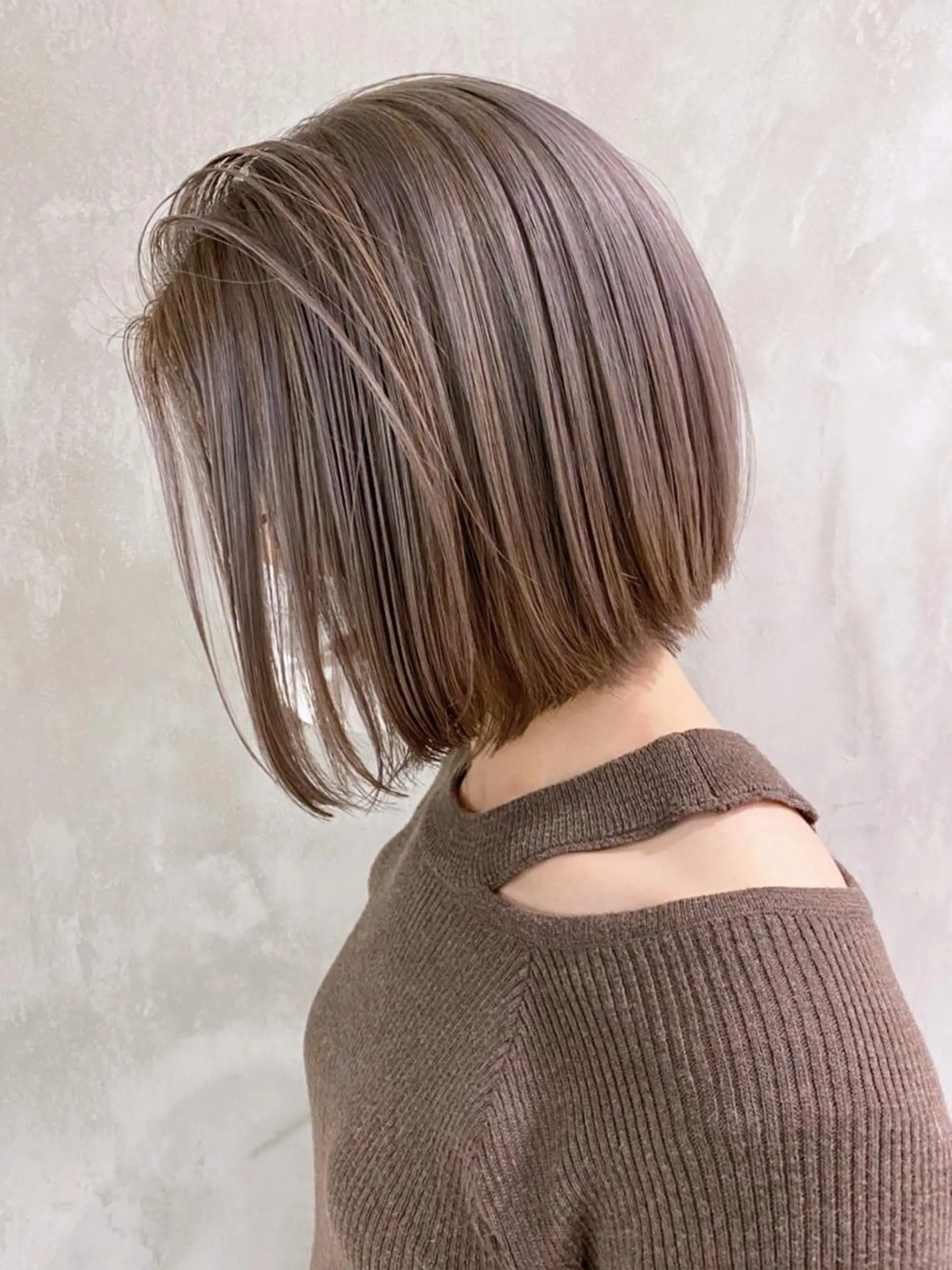 ミディアム カラー パーマ ヘアアレンジ ピンクカラー ITbyALBUM 浦和店のヘアスタイル