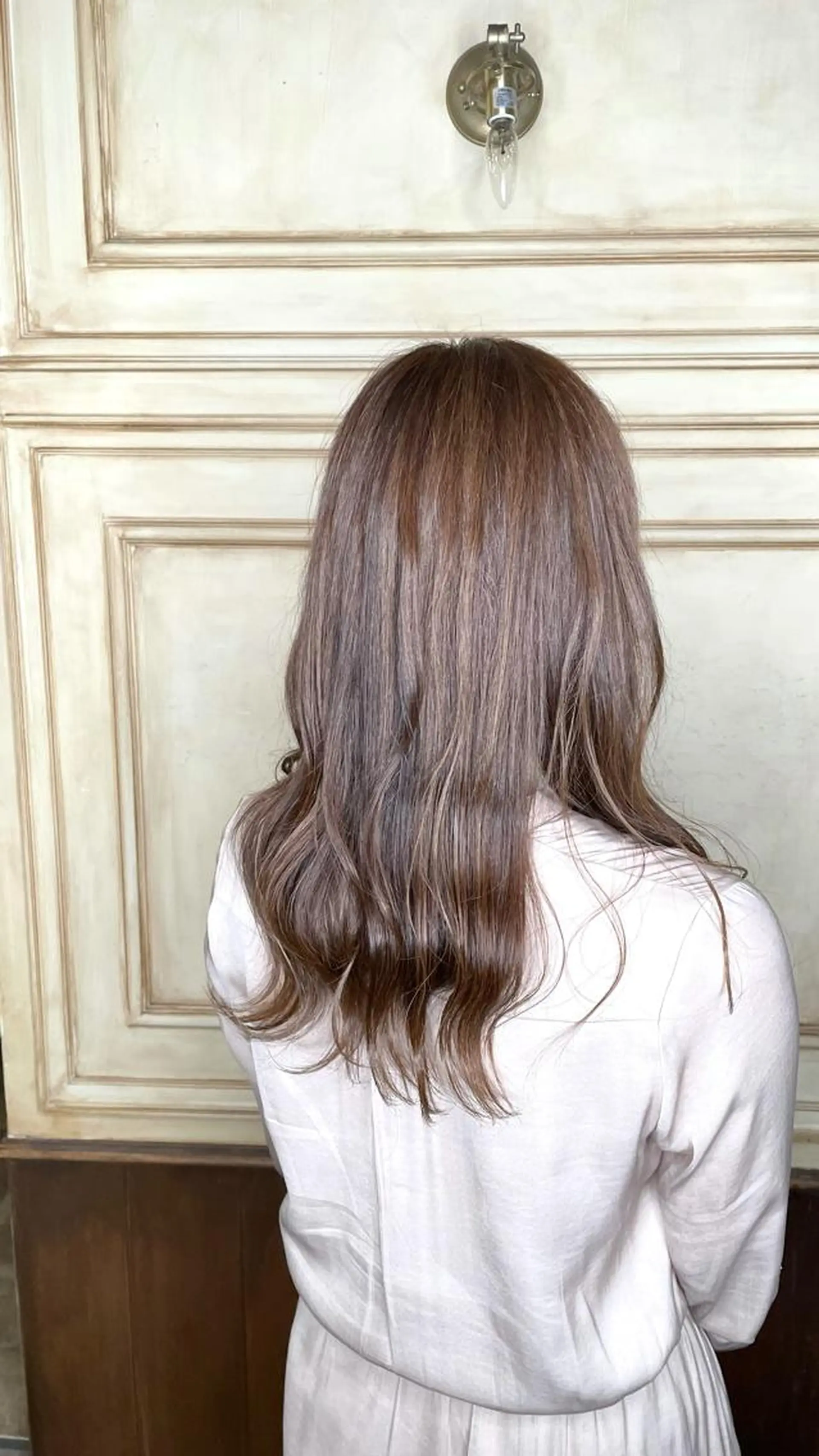 ロング カラー 藤木 雅俊のヘアスタイル