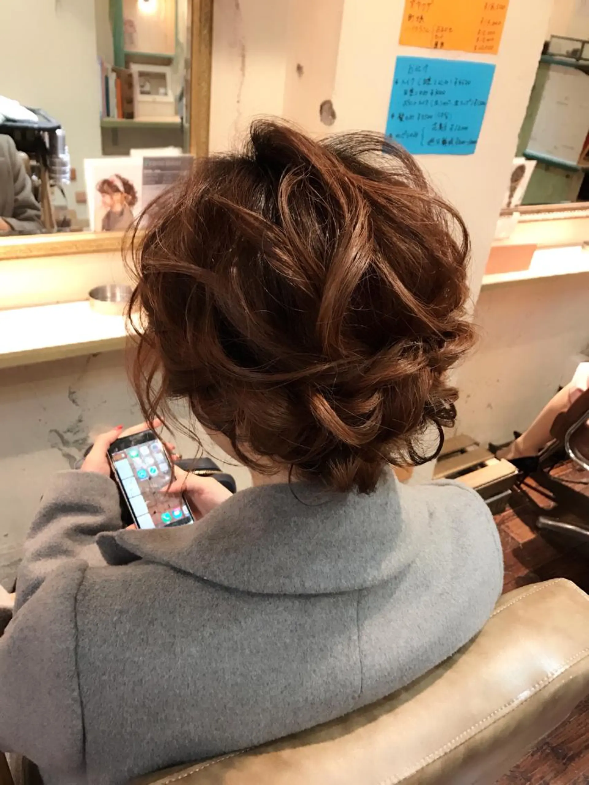 ショート ヘアアレンジ 【カメレオン】 上村 祥子のヘアスタイル
