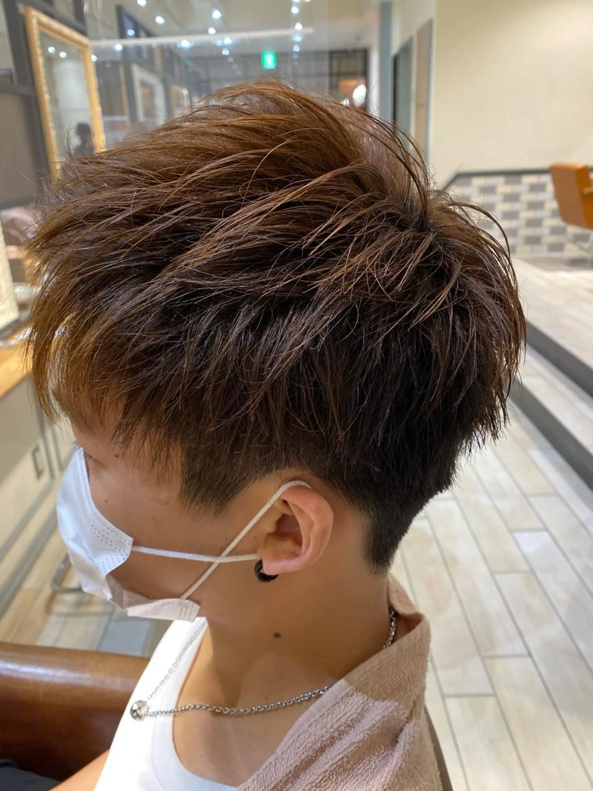 ショート メンズ メンズ特化 ナカネ カツヤのヘアスタイル