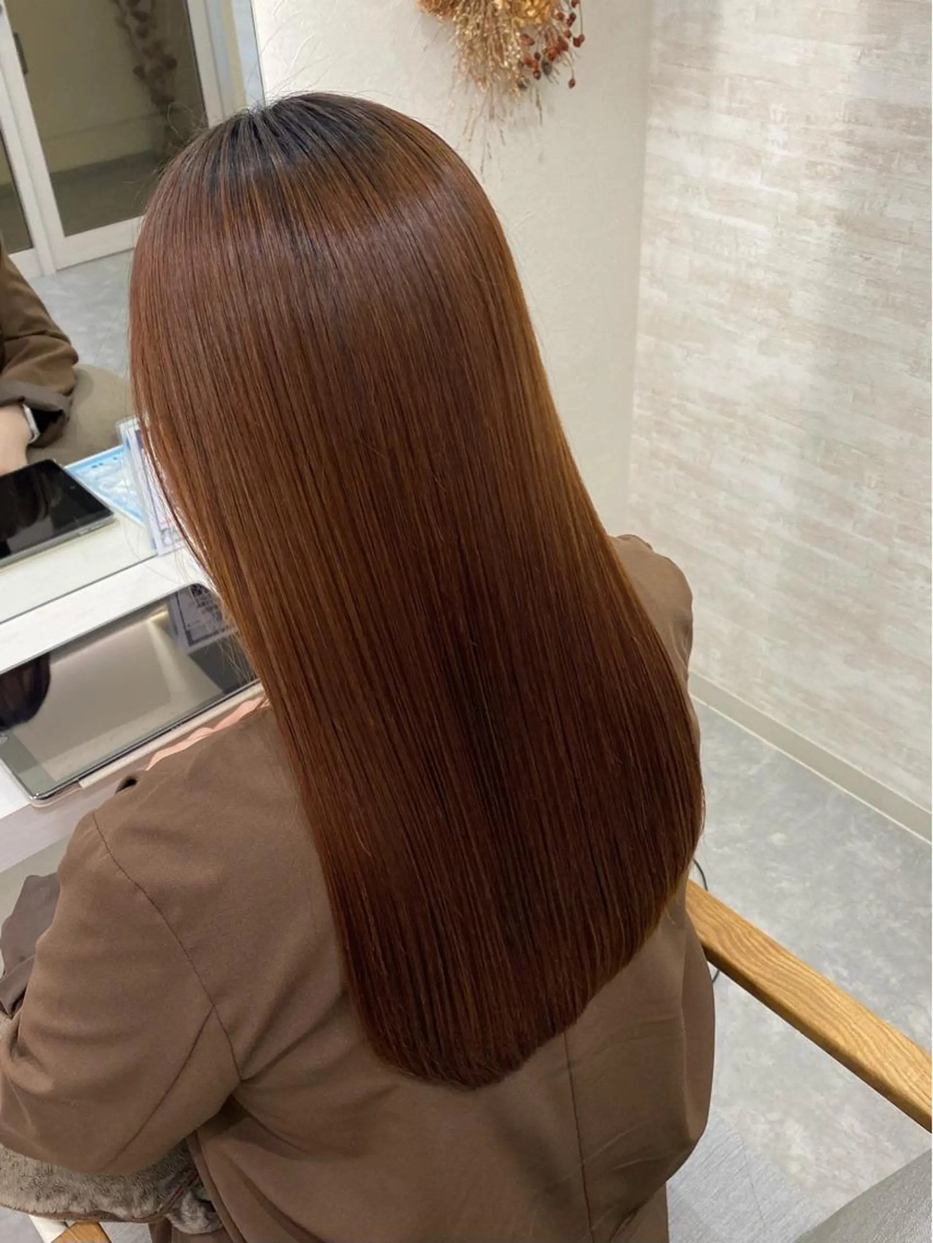 ロング カット トリートメント 髪質改善&ヘアケア 永山若奈のヘアスタイル