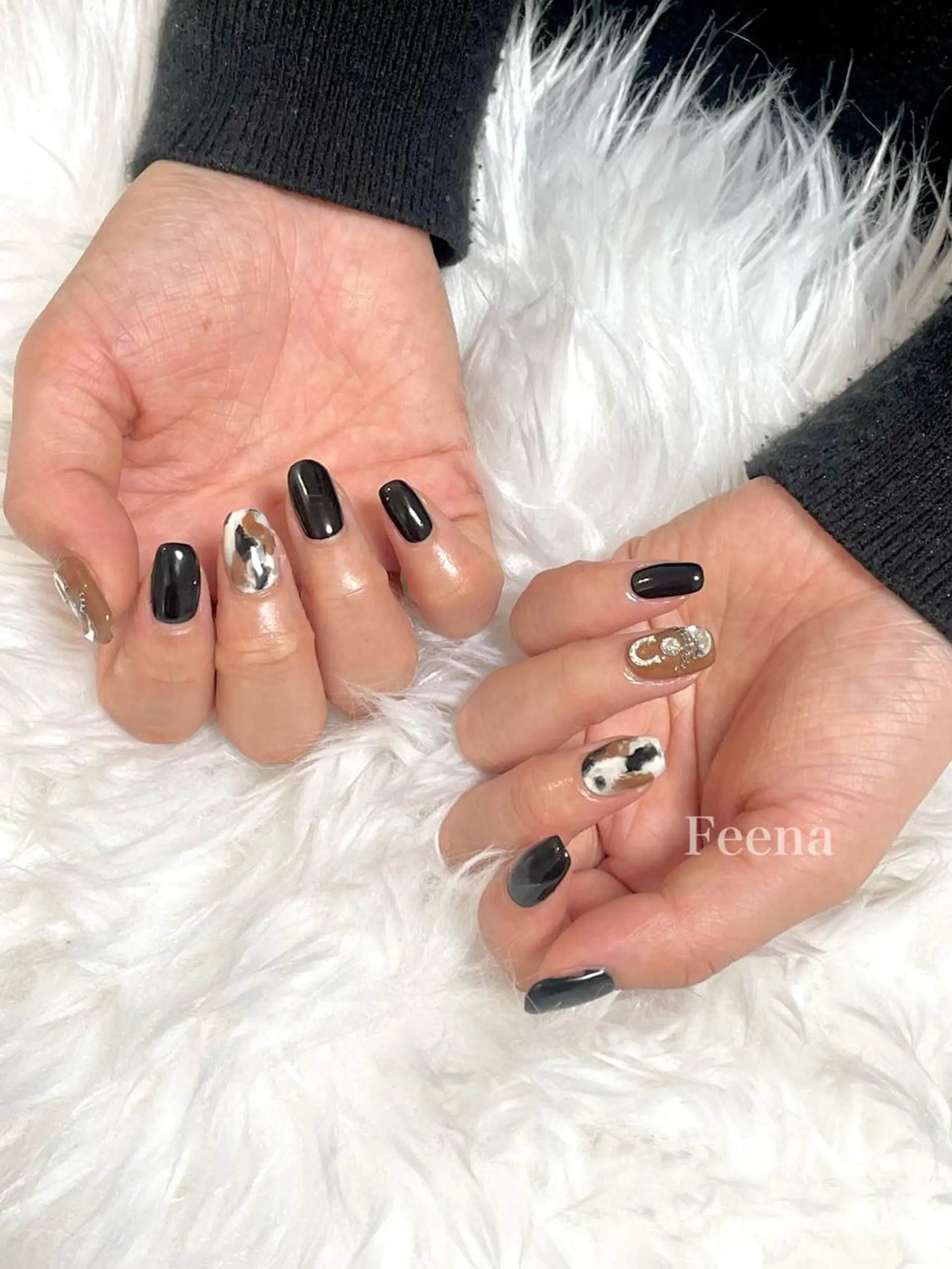 ネイル amu nail. RINAのネイルデザイン