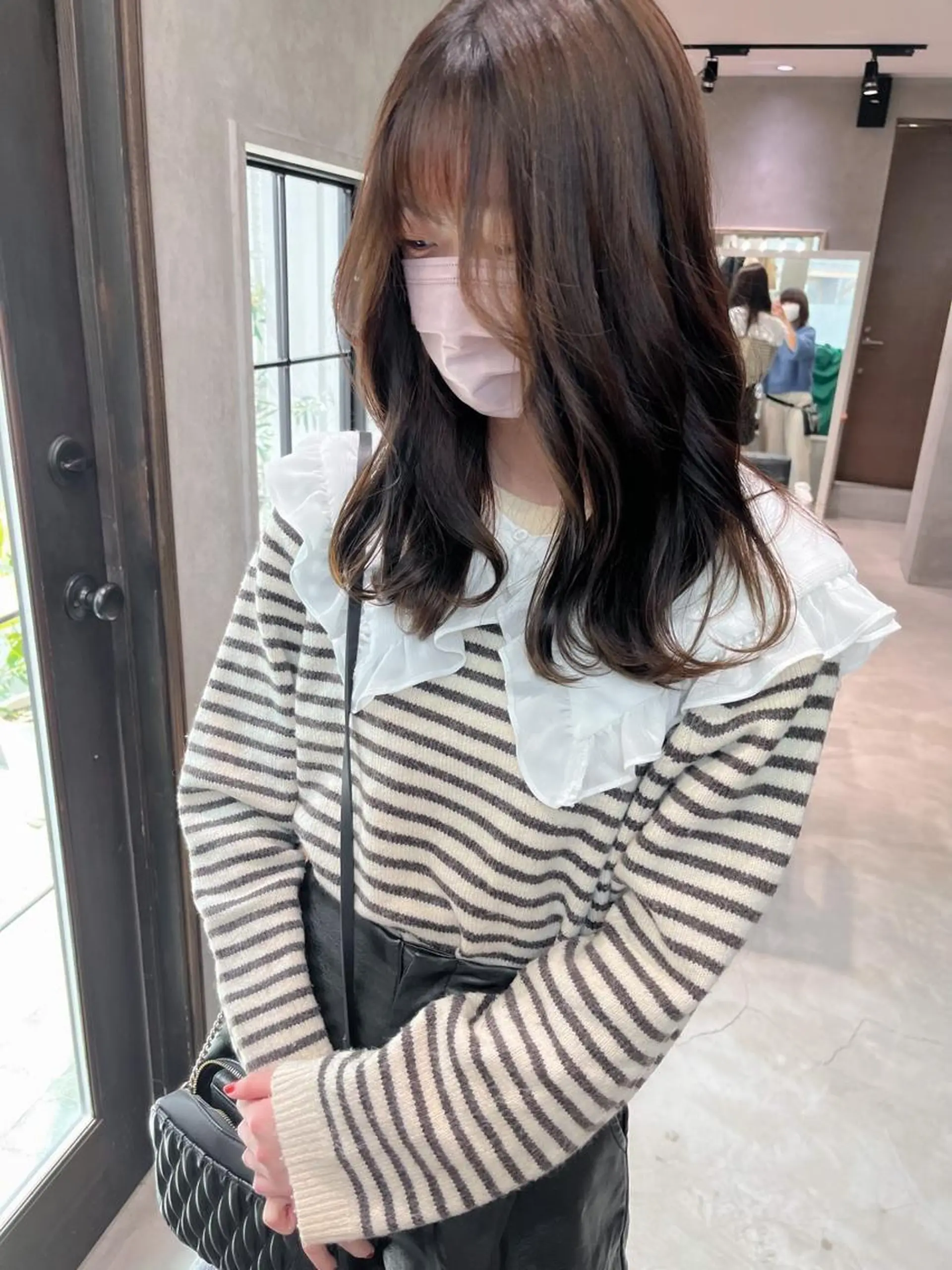 ロング レイヤーカット トリートメント stylist  ＊ mahoのヘアスタイル