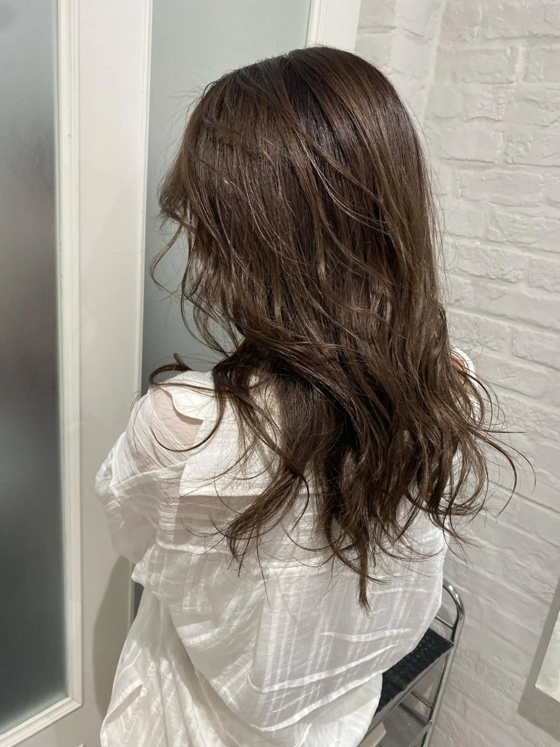 ロング ハイライト カット ヘアカラー トリートメント 🍀透明感抜群🍀/ ハイトーンカラーのヘアスタイル