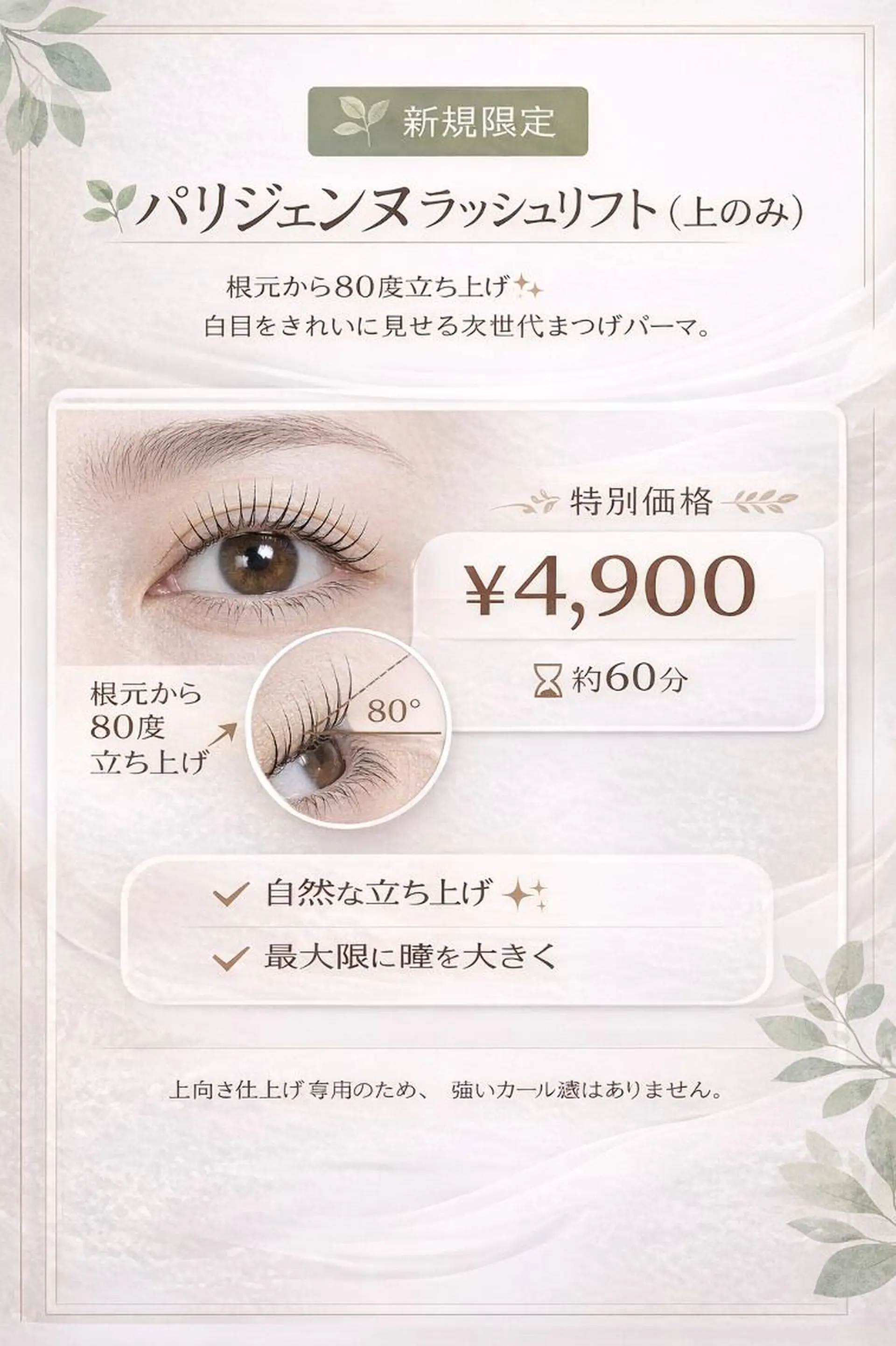 マツエク・マツパ マツパ まつげパーマ専門店 FOIのマツエク・マツパデザイン