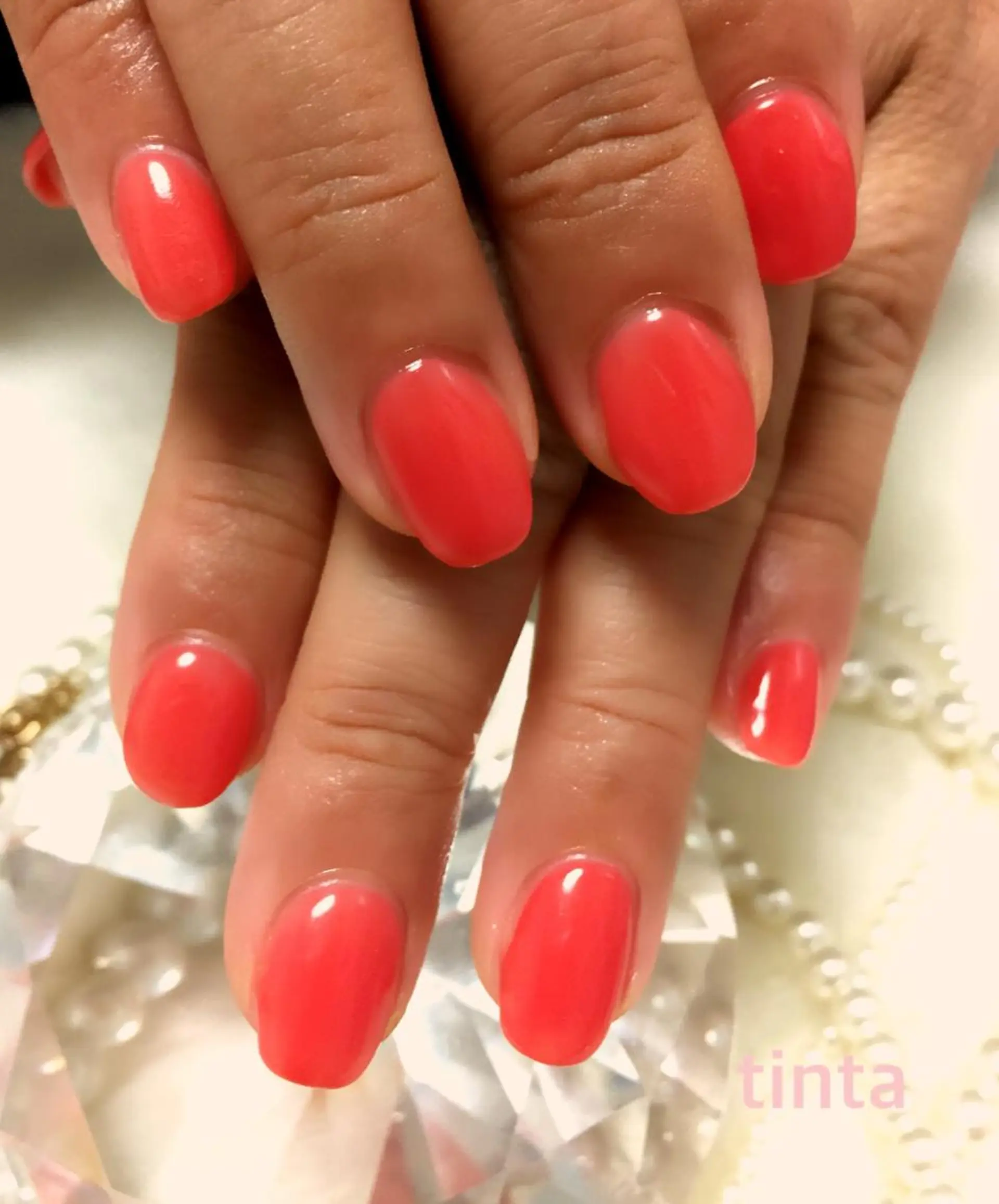 ネイル ピンク 春ネイル ネイルサロン ティンタ所属・馬場 典子のネイルデザイン