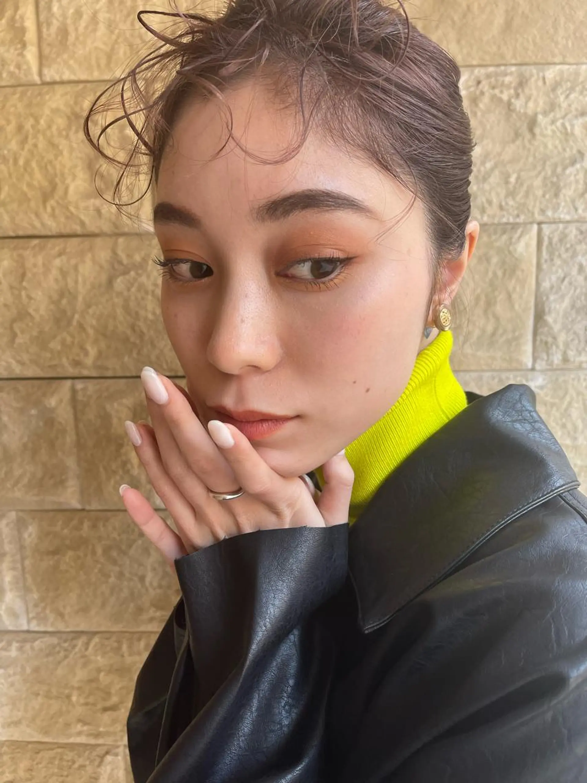 ミディアム カラー バレイヤージュ ブリーチ ダブルカラー ハイライトカラー イルミナカラー カット ヘアカラー トリートメント ショート/ボブ オオタダイスケのヘアスタイル