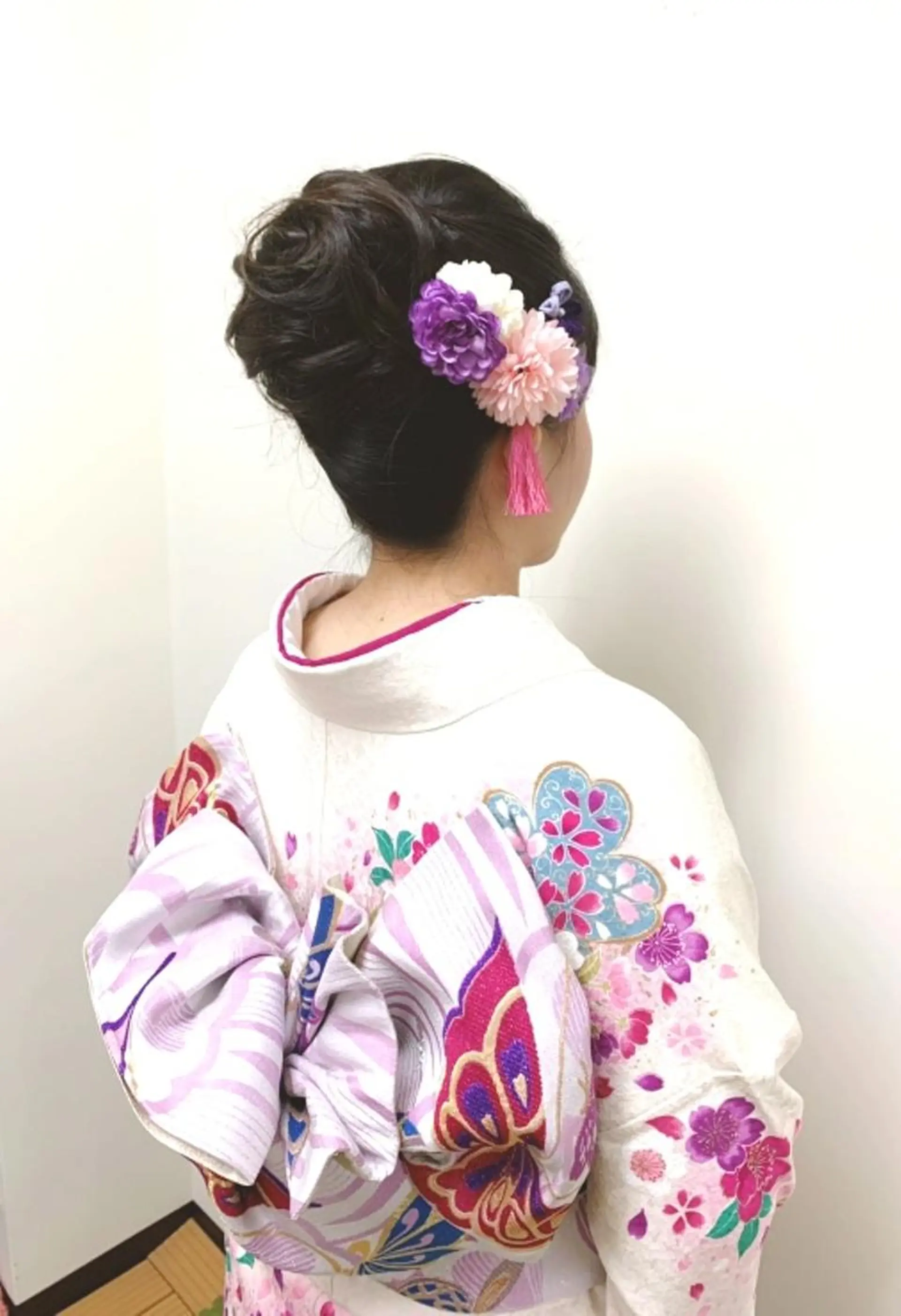 セミロング ヘアアレンジ Hair&Make  Delight*のヘアスタイル