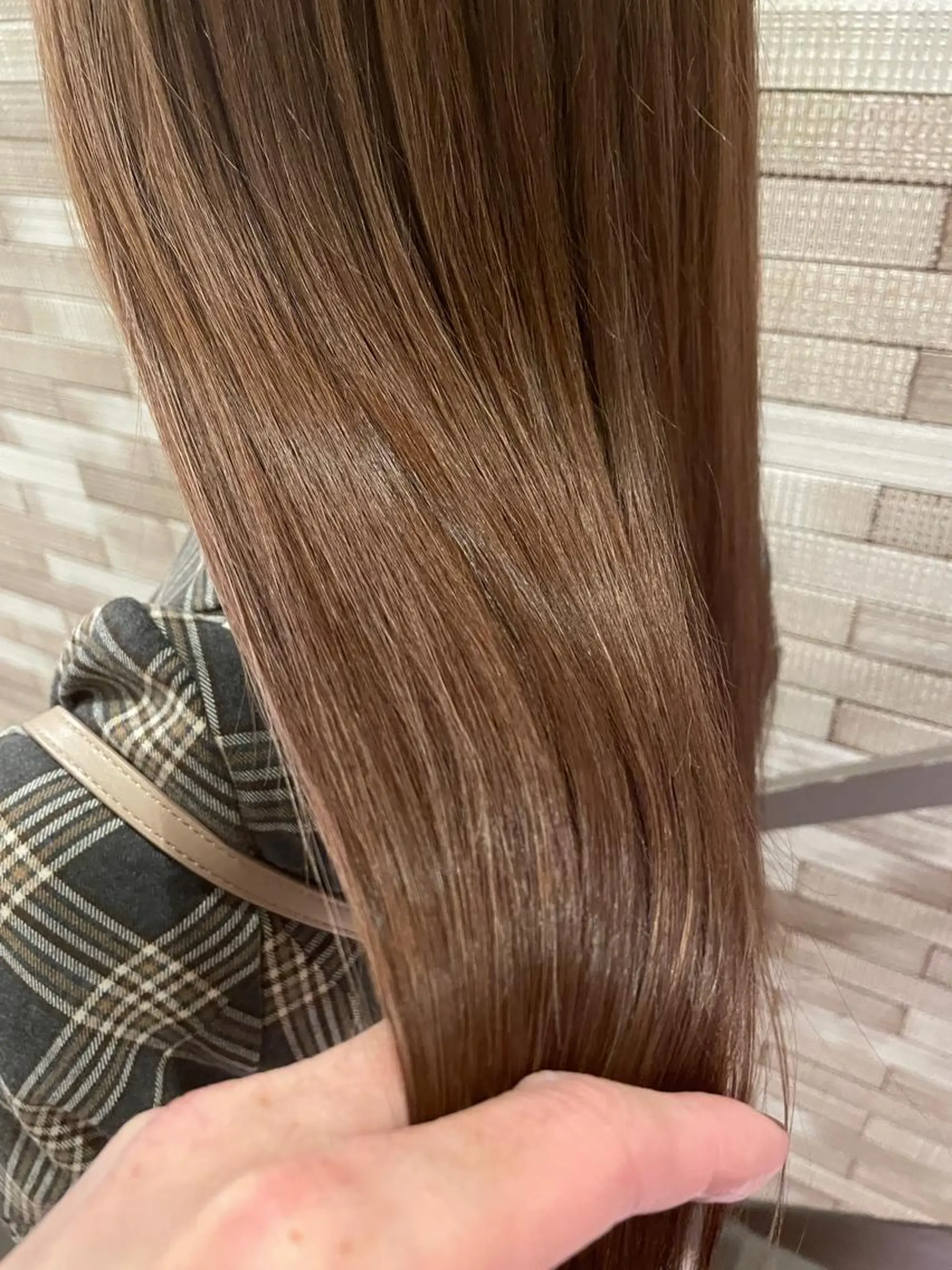 セミロング ブリーチ/髪質改善 /Shori/店長のヘアスタイル