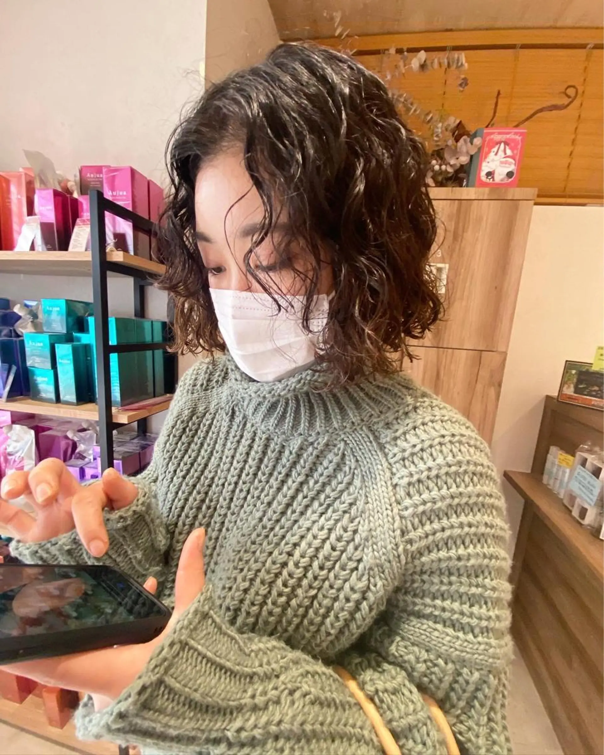 ショート カット パーマ パーマ指名No1 /namiのヘアスタイル