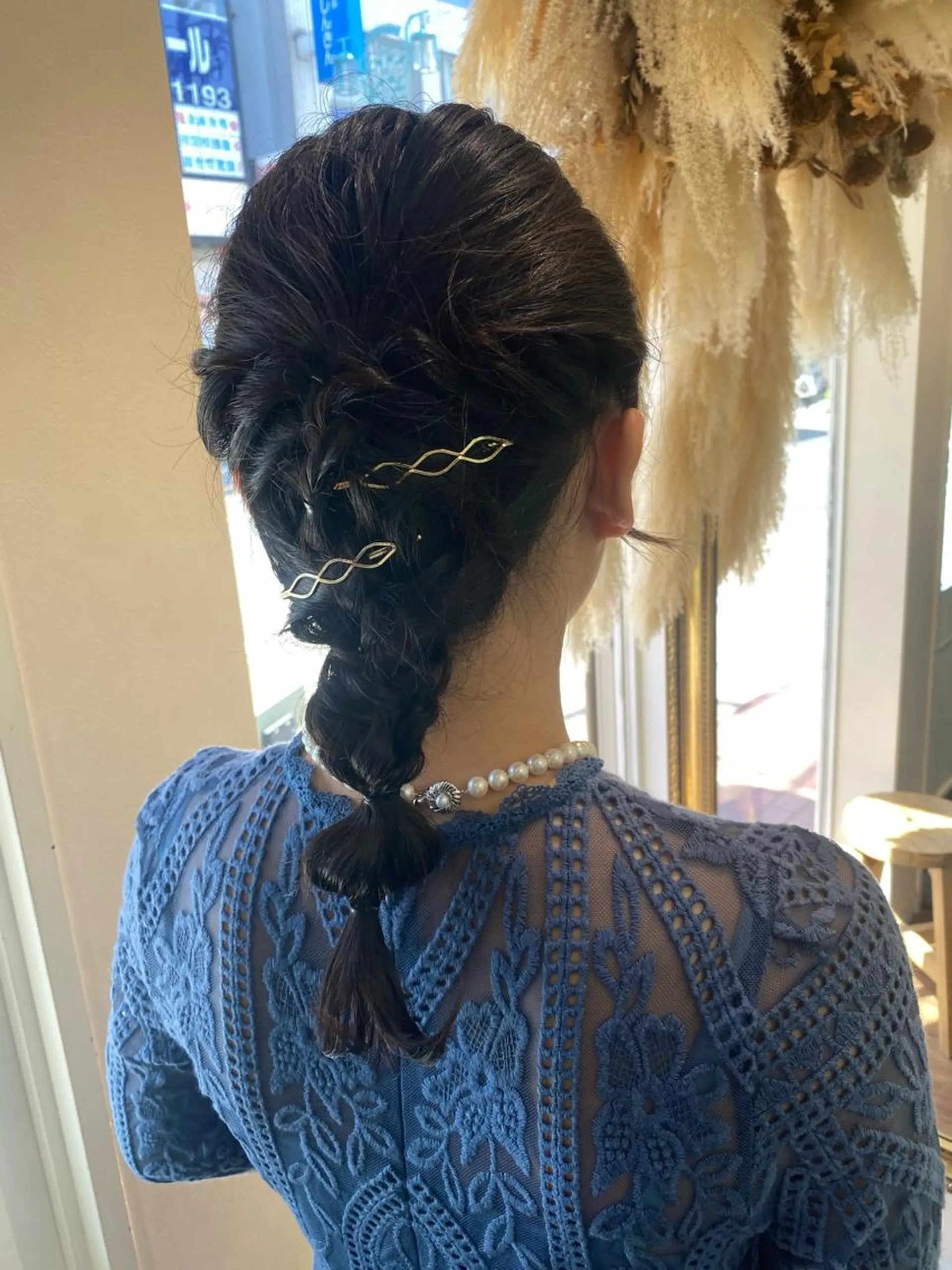 ミディアム ヘアセット 透明感カラー/韓国 ヘア🩶yuri🩵のヘアスタイル