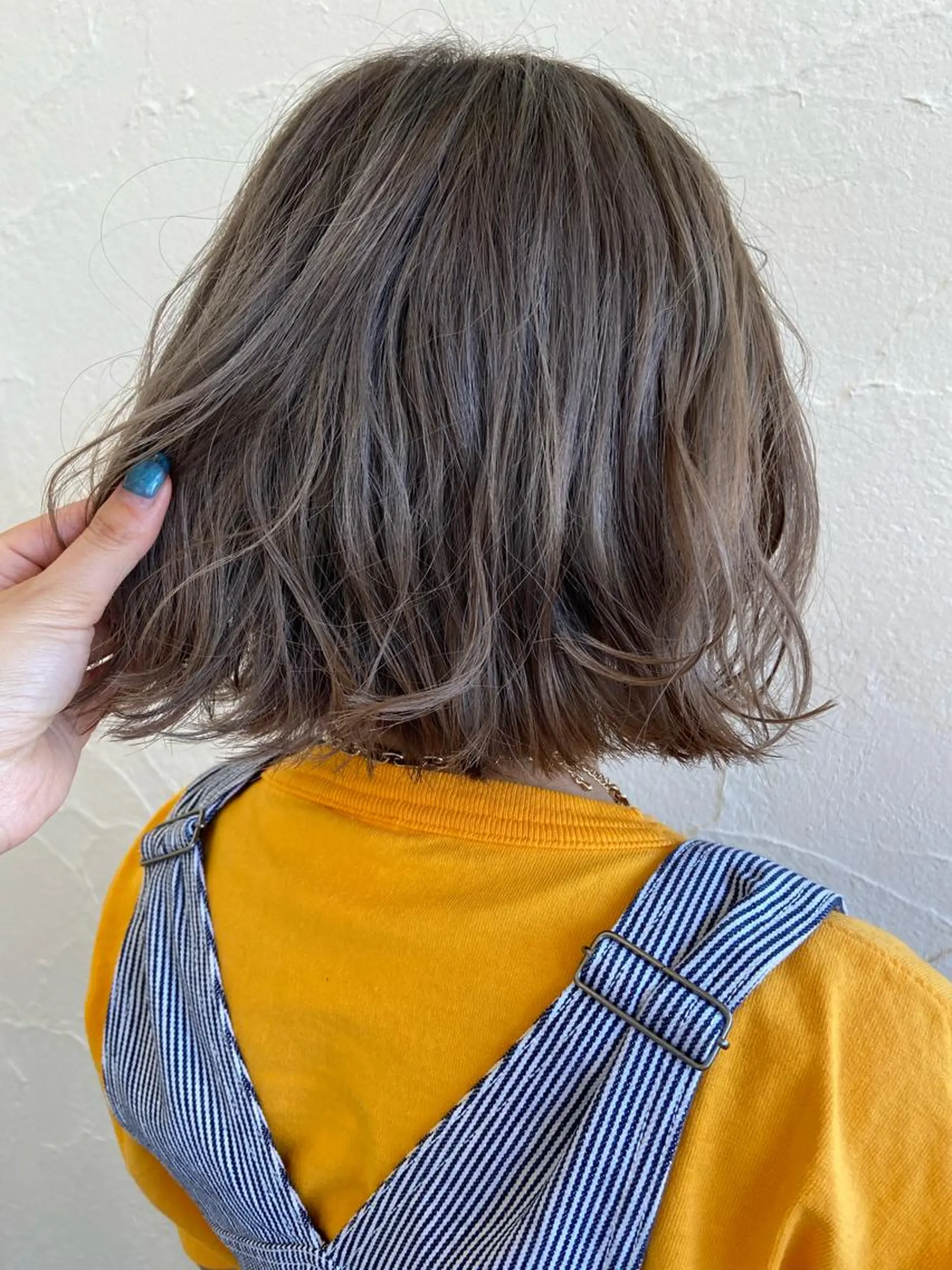 ミディアム カラー グレージュ Hair Musee   柱店所属・topstylist 吉住 早織のヘアスタイル