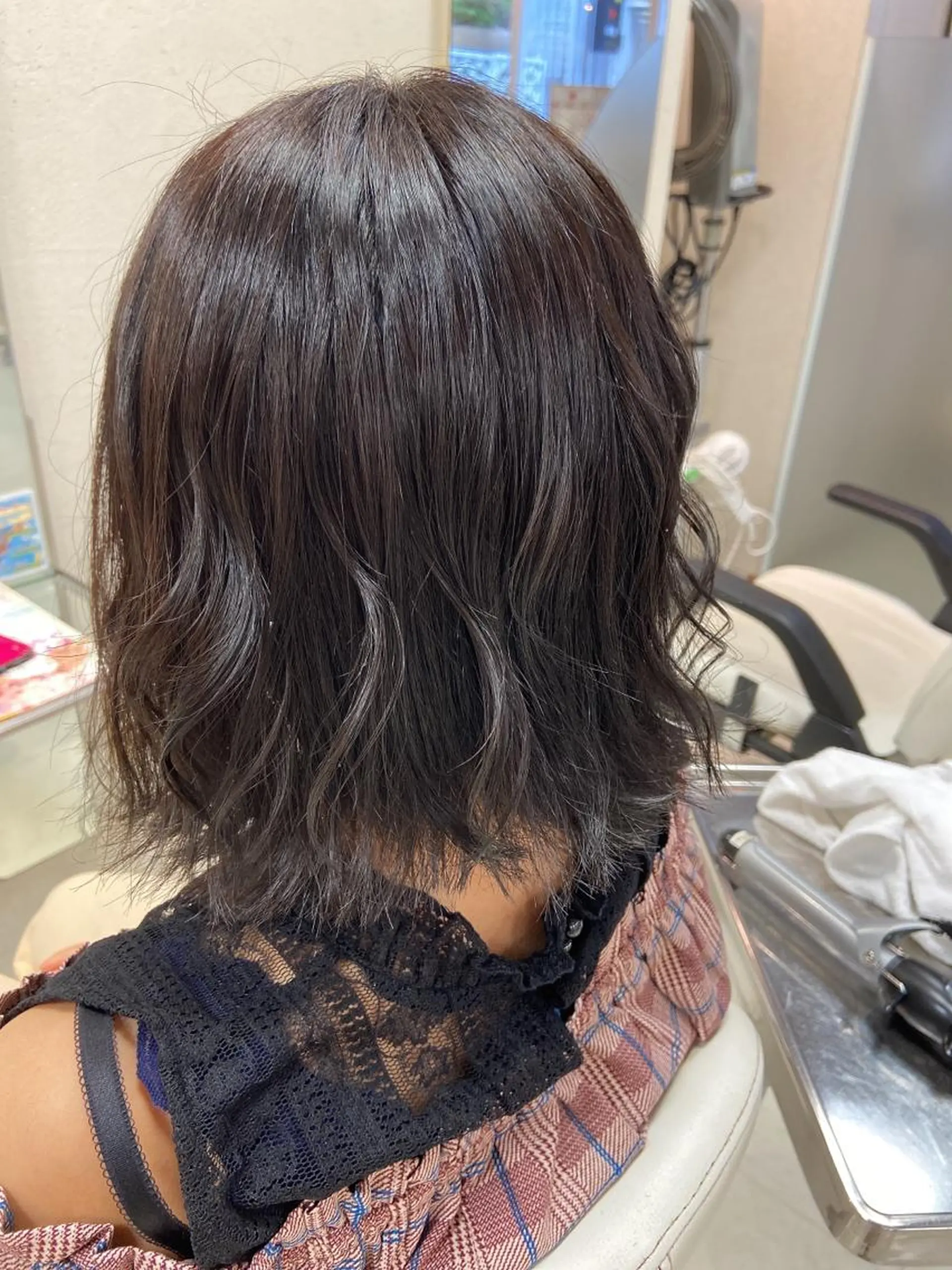 ショート 切りっぱなしボブ ボブ 外ハネヘア カット トリートメント 菊地 美憂のヘアスタイル