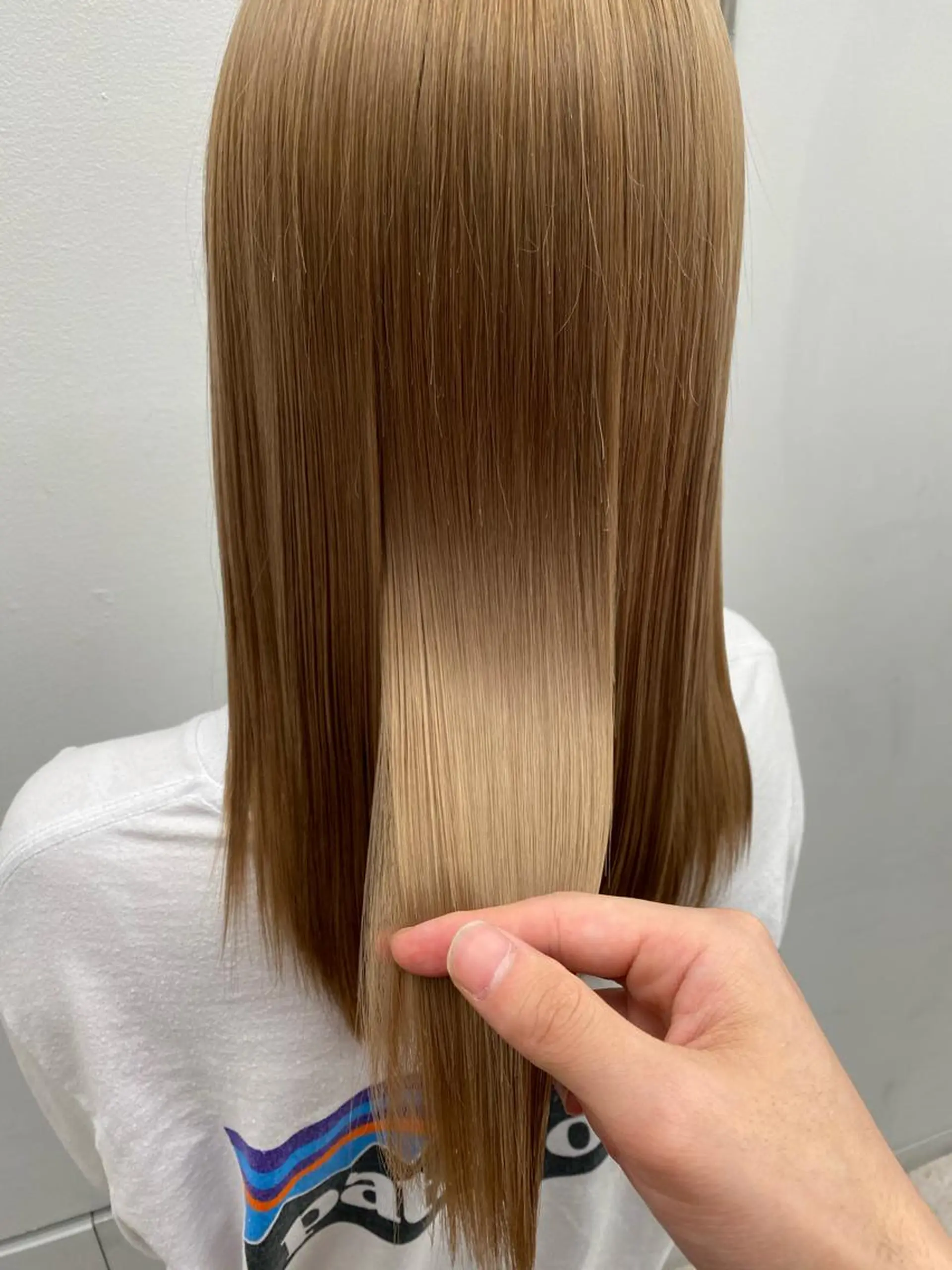 ロング カット トリートメント 京都レイヤーカット/ 縮毛矯正/羽柴りくのヘアスタイル