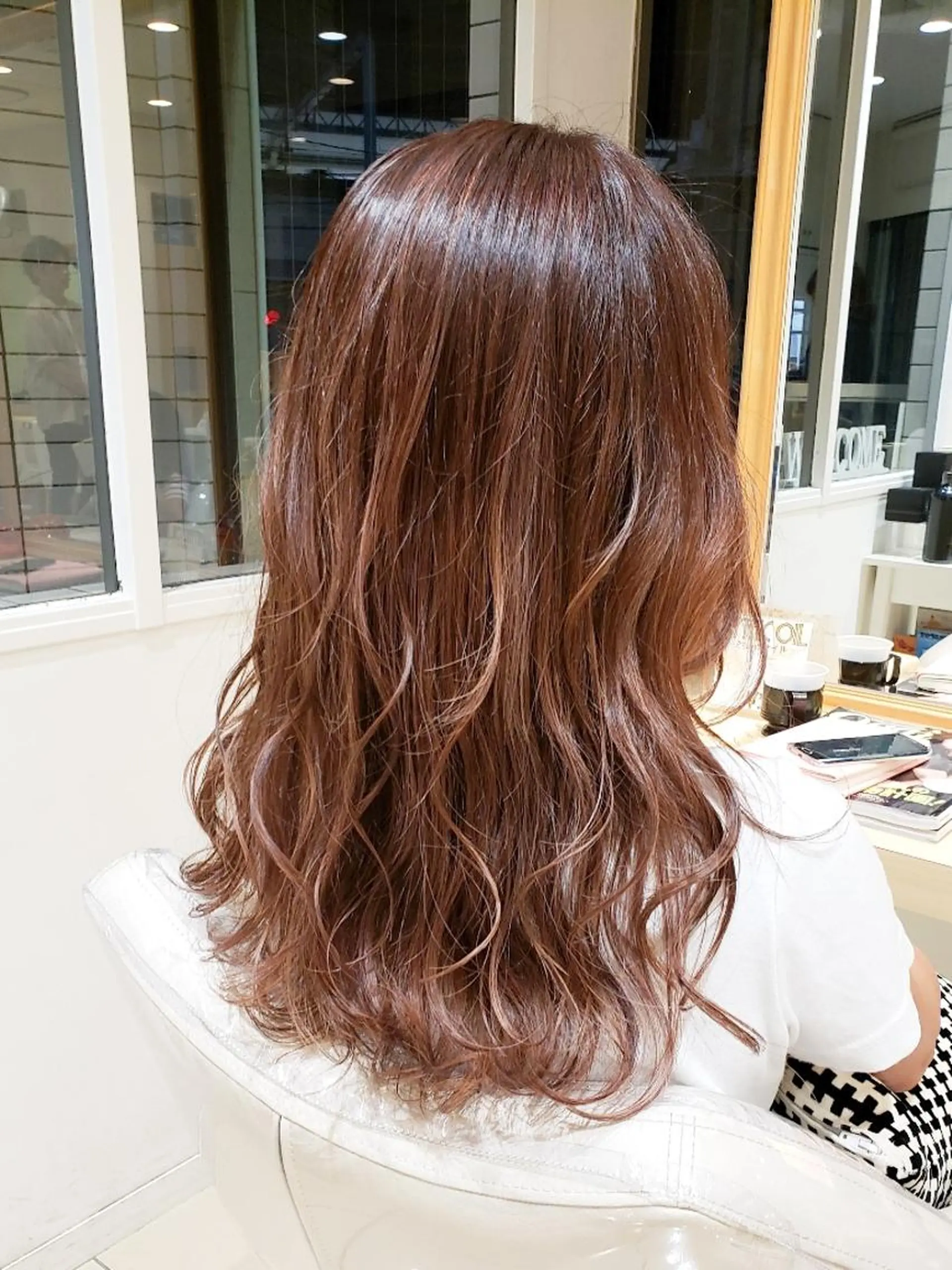 セミロング パーマ カット パーマ トリートメント 美髪⭐︎髪質改善 井上　康司のヘアスタイル