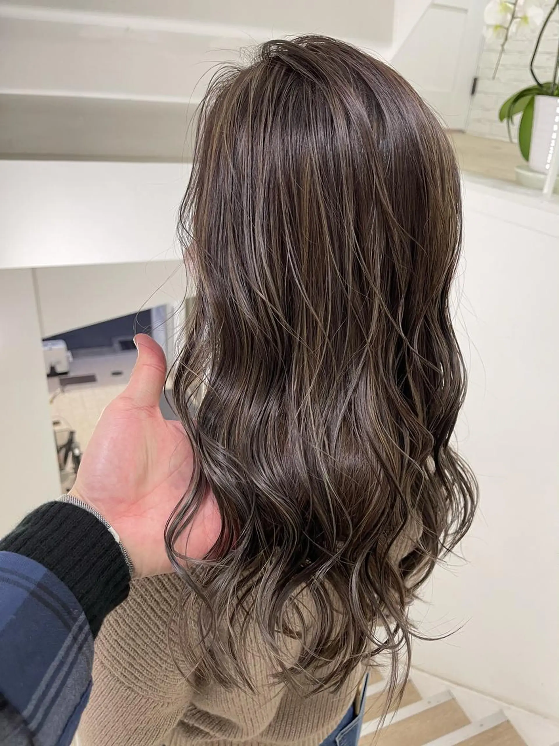 ロング カラー ヘアカラー トリートメント Reb_keiji 👑小倉圭司のヘアスタイル