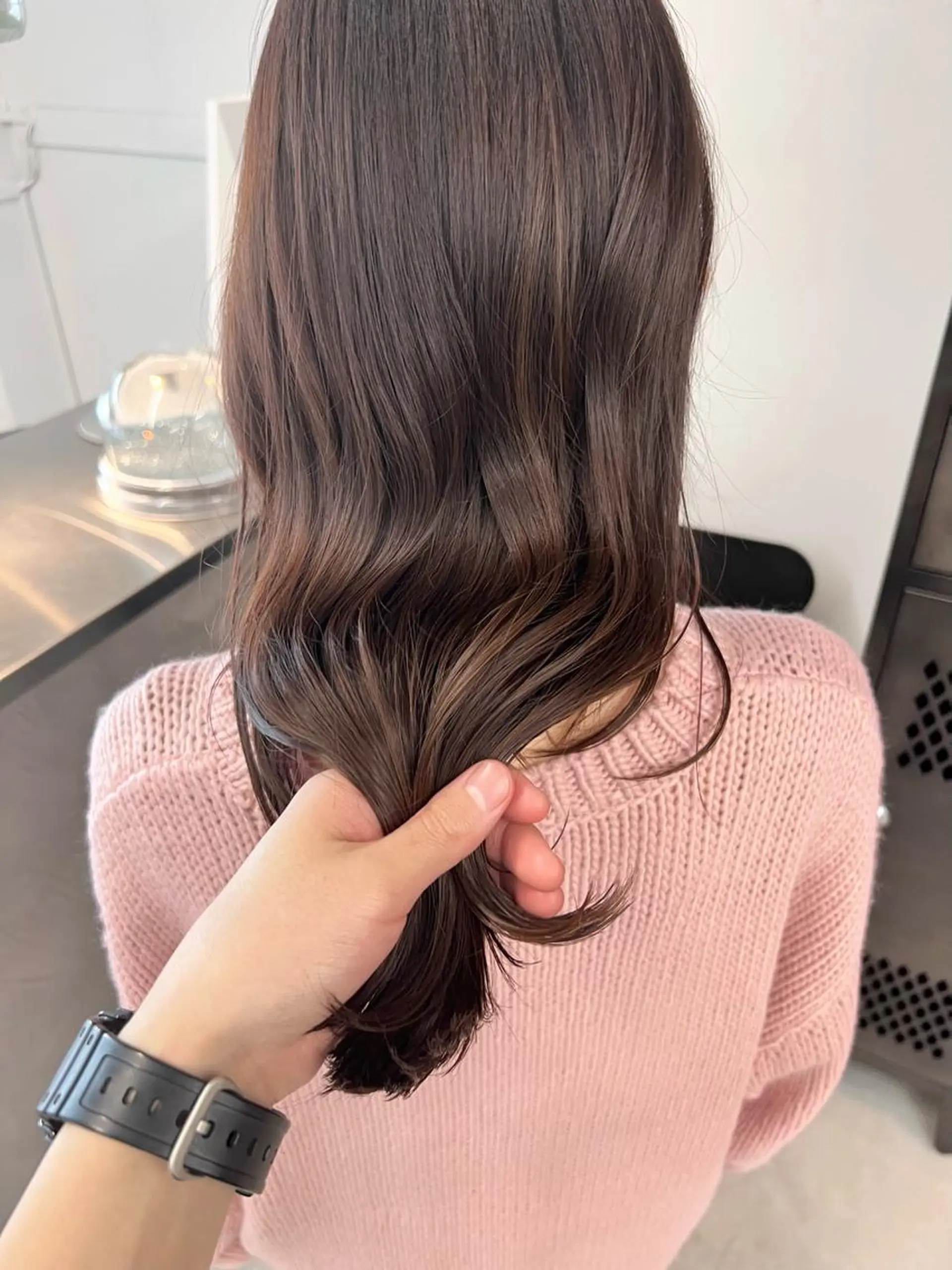 セミロング カラー ヘアカラー 樫原裕二 /柔らかいカラーのヘアスタイル