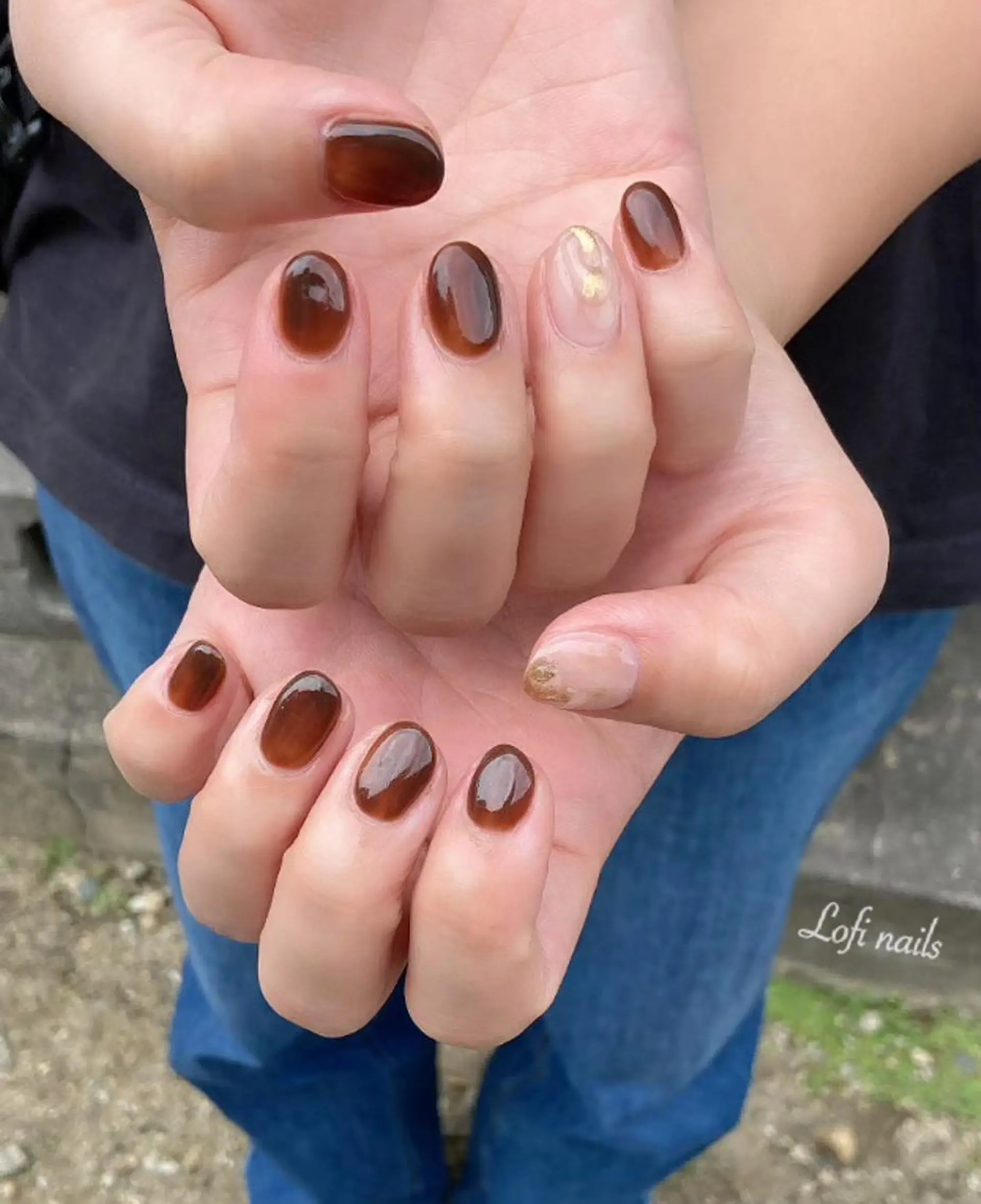 ショート ネイル Lofi nails ゆきこのネイルデザイン