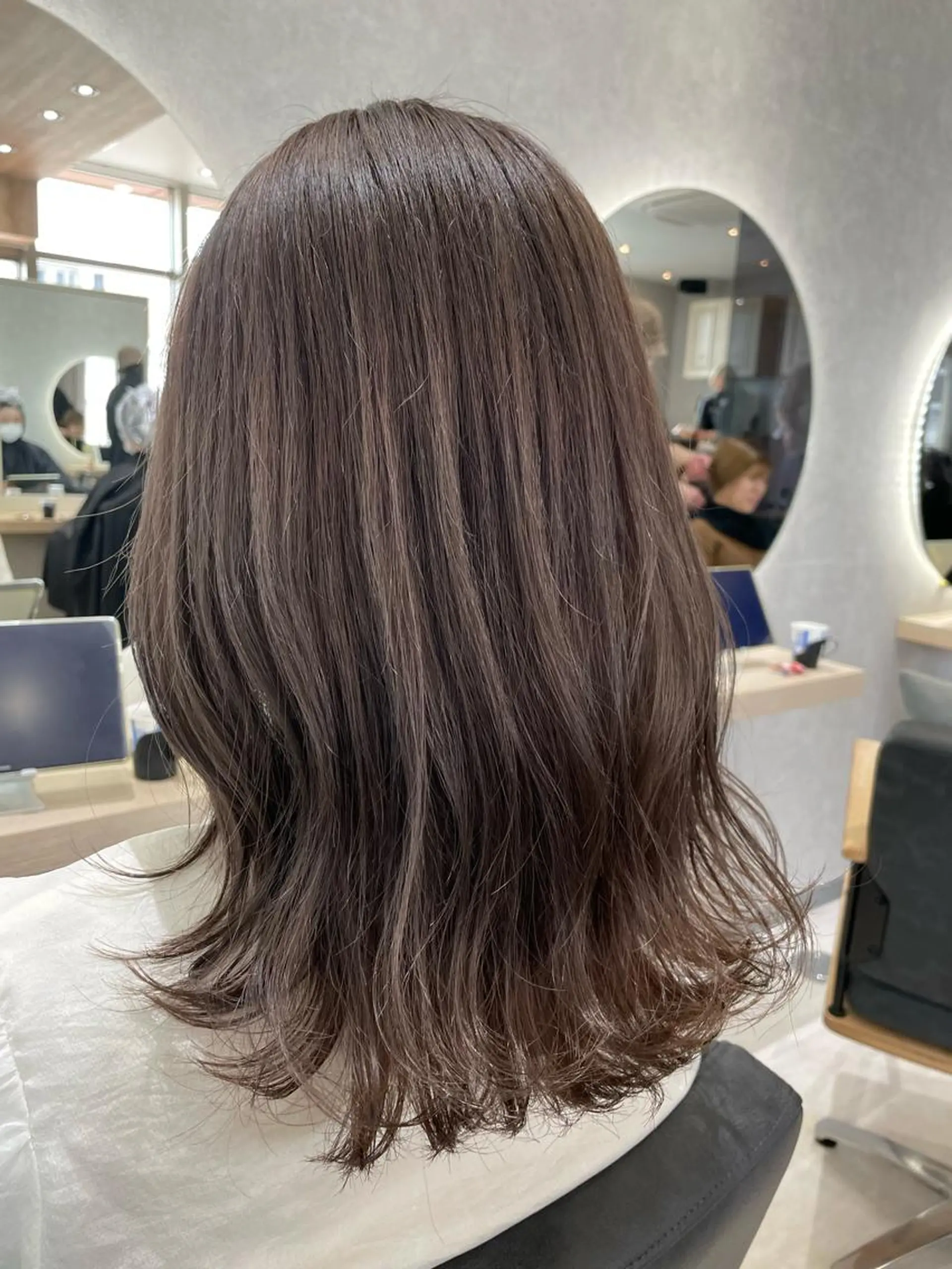 ミディアム Tink　天神店所属・今村賢治/メンズ/ レイヤー✨艶カラーのヘアスタイル