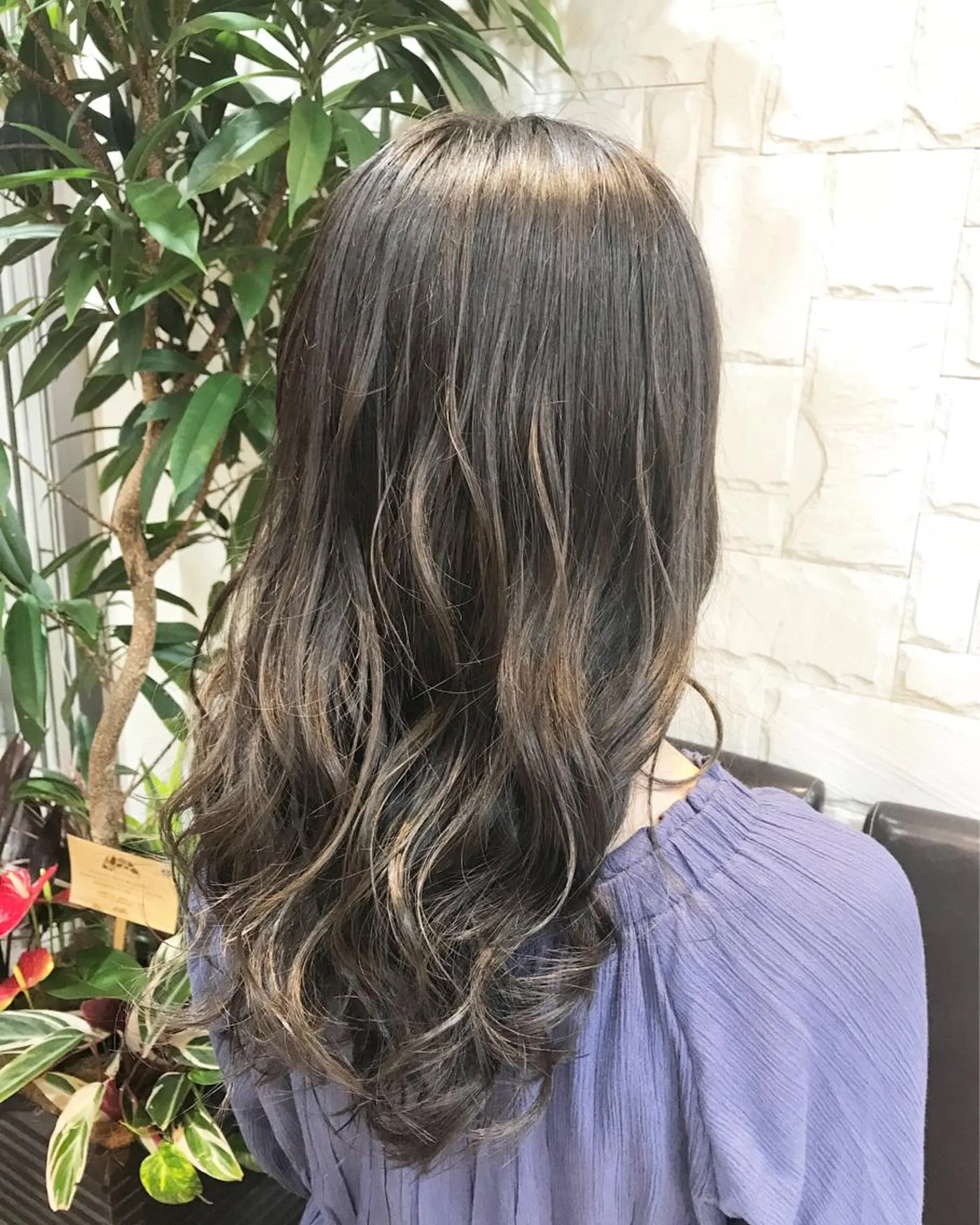 セミロング 髪質改善 艶髪🔵ﾌｾﾅｵﾔのヘアスタイル