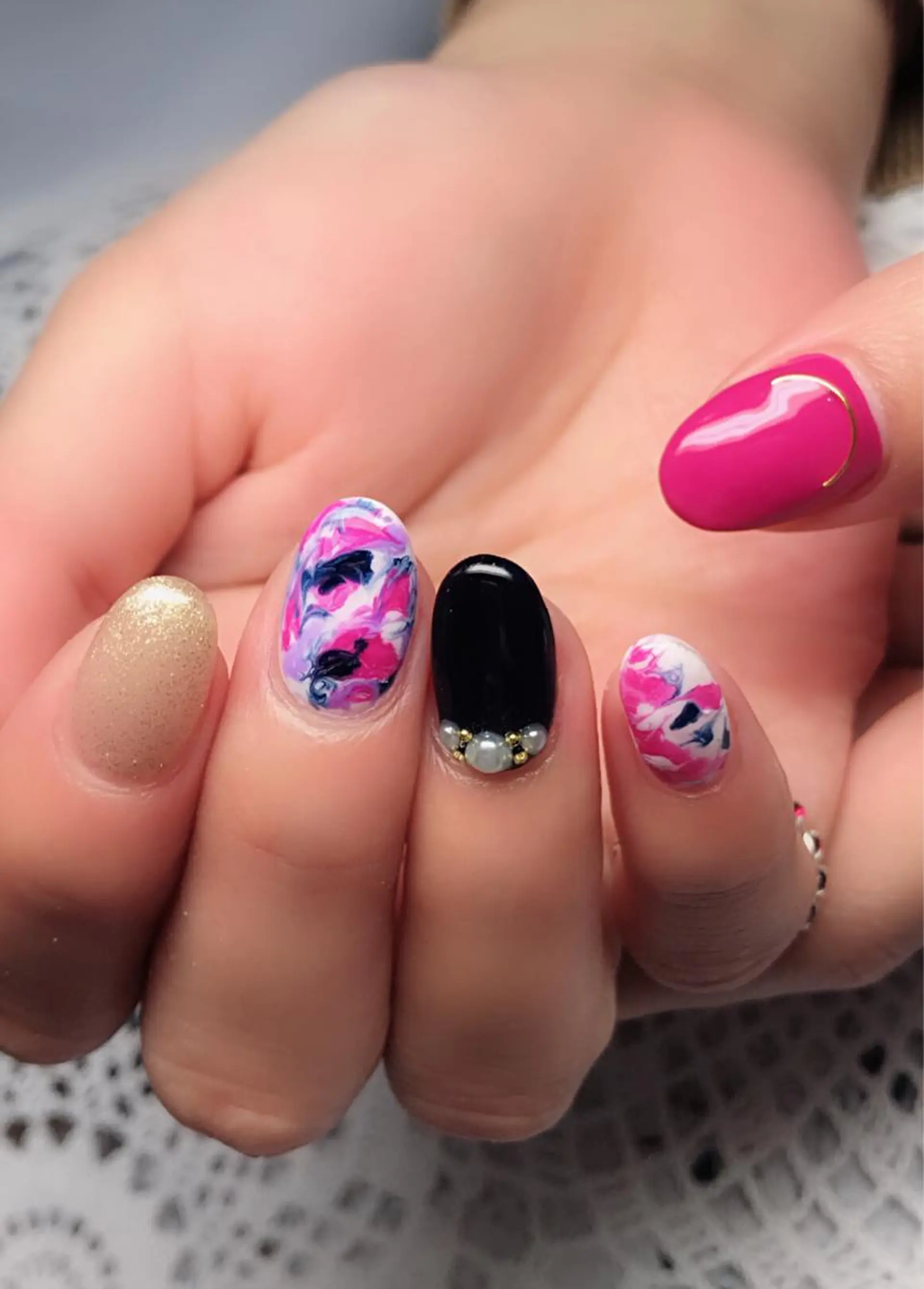 ネイル ハンドネイル ゲン レイカのネイルデザイン