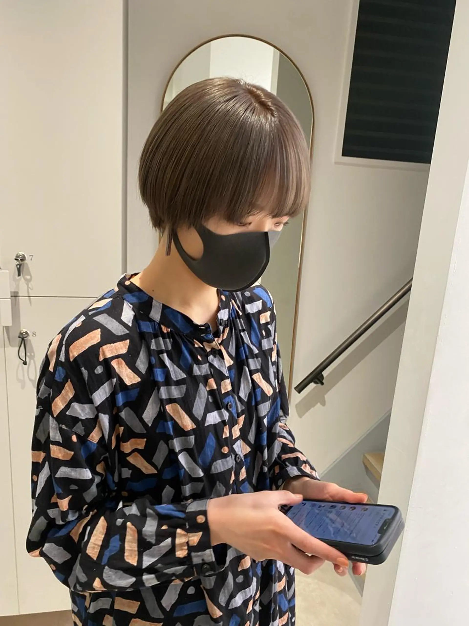 ショート カラー カット ヘアカラー noa/ 渋谷のヘアスタイル