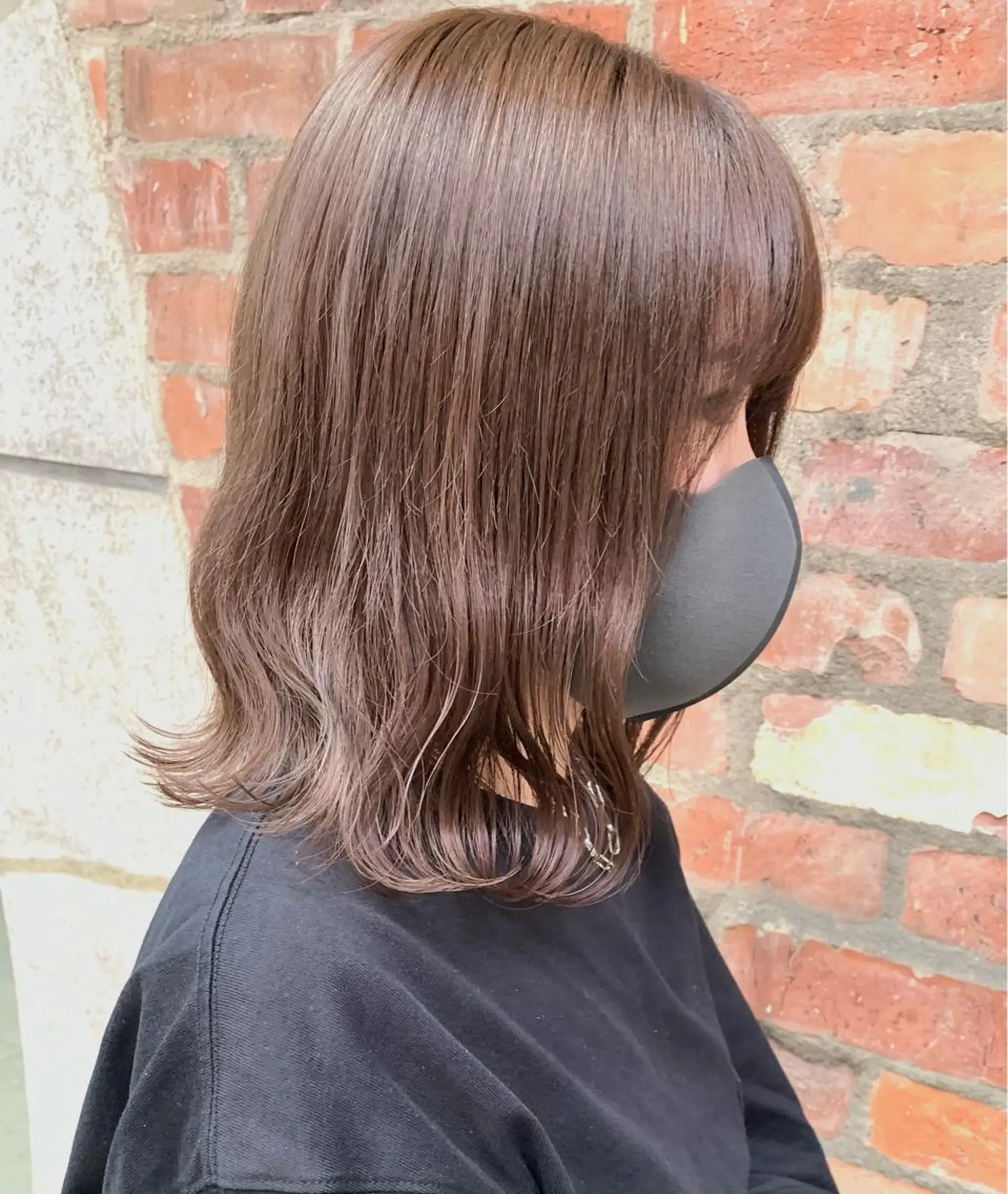 ミディアム カラー ヘアカラー 樫原裕二 /柔らかいカラーのヘアスタイル