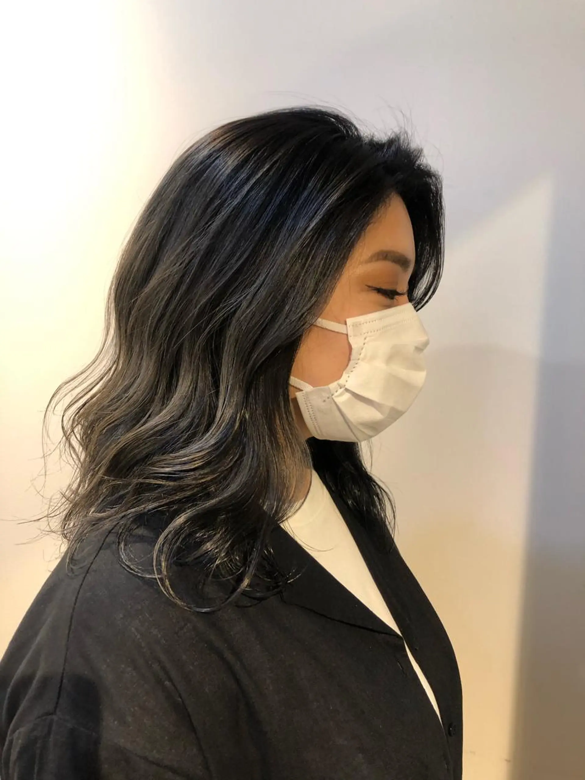 セミロング カラー stream1st所属・ツヤカラー 🕊️sayakaのヘアスタイル