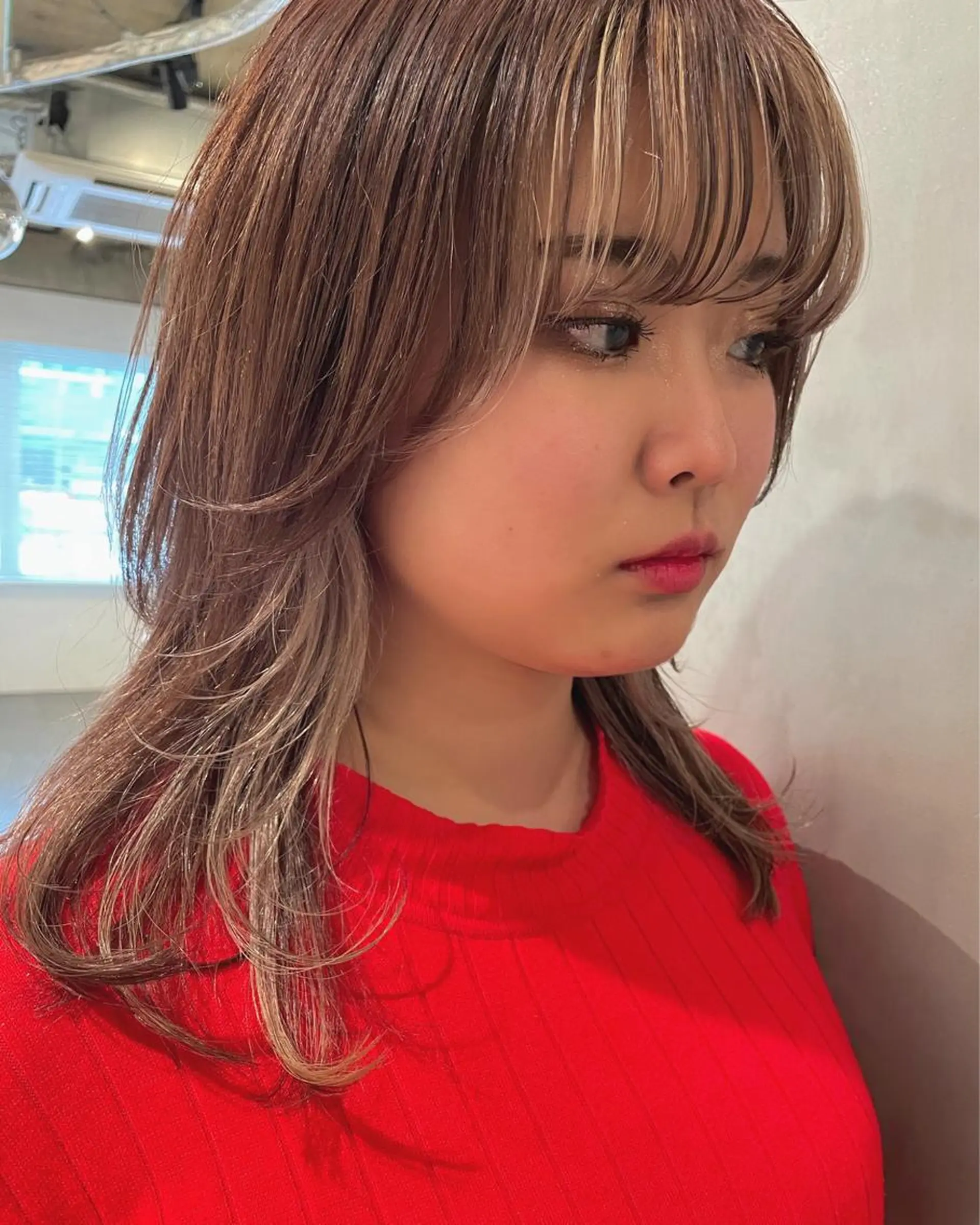 セミロング カラー ヘアカラー トリートメント 優作 〜圧倒的信頼〜のヘアスタイル