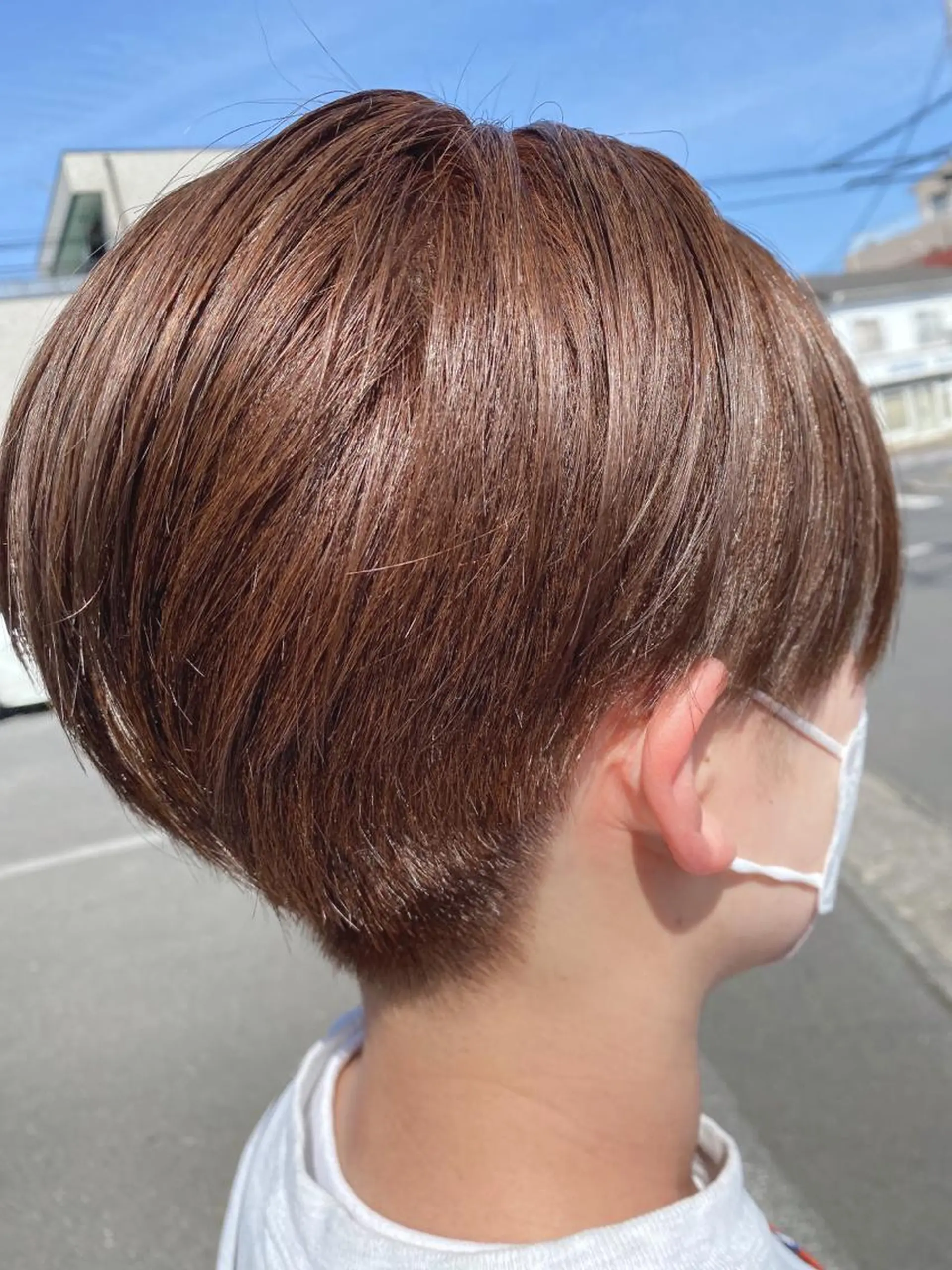 ショート ショートヘア ヘアカラー カラペア上水戸店所属・佐林 義隆のヘアスタイル