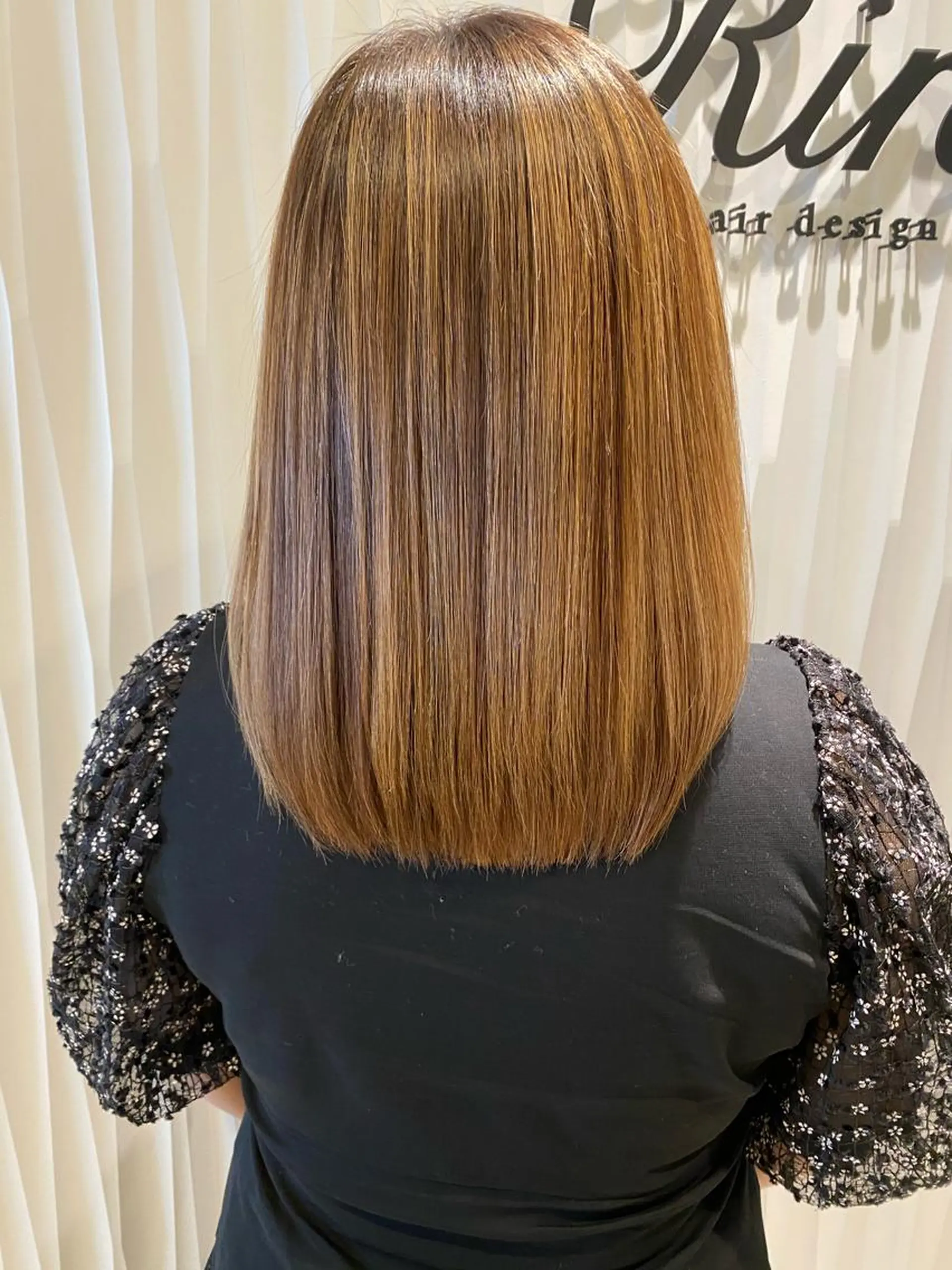 ミディアム トリートメント トリートメント 大倉 未波のヘアスタイル