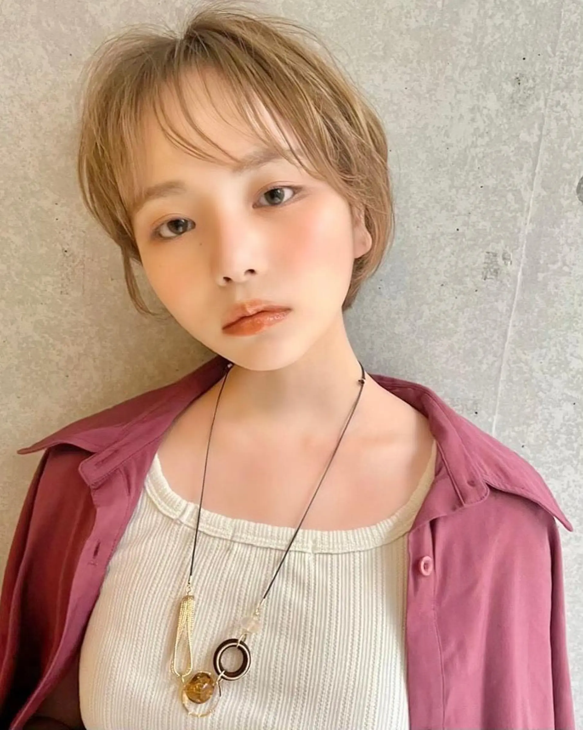 ショート カラー ショートヘア ☾ ໋髪質改善特化/ 美髪縮毛矯正/もえ✮のヘアスタイル