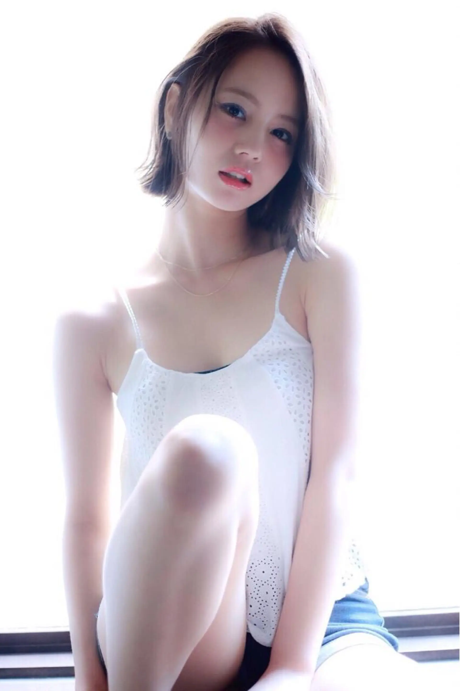 ショート IVE所属・ダブルカラー🤍 髪質改善／原島のヘアスタイル