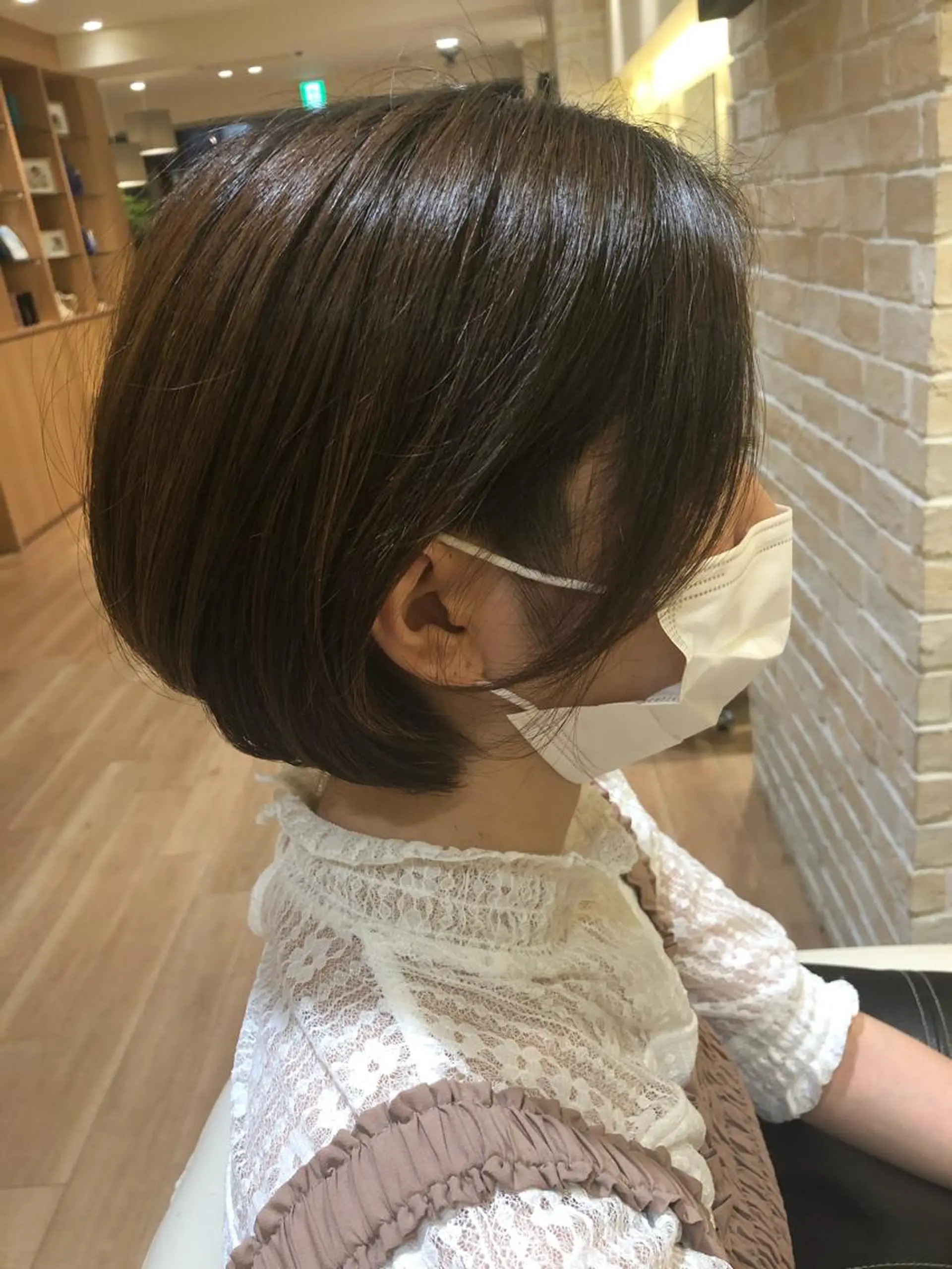 ショート ⬛️⬜️髪質改善⬛️ ⬜️藤川慎太郎のヘアスタイル