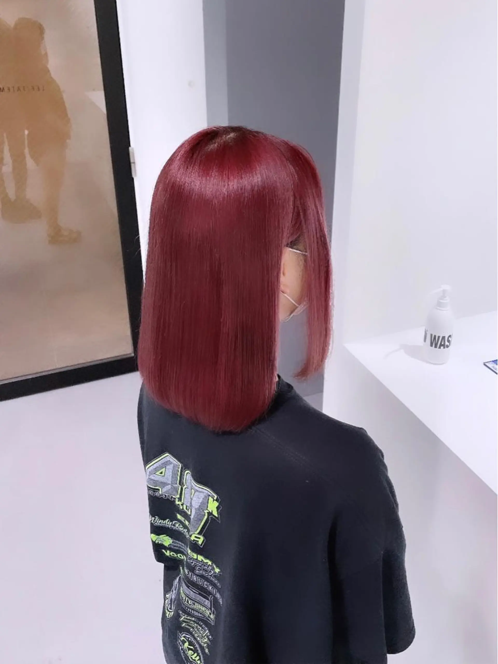 ミディアム カラー ヘアカラー LEF TATEMACHI所属・西山祐生/ハイトーン /ケアブリーチ/艶髪のヘアスタイル