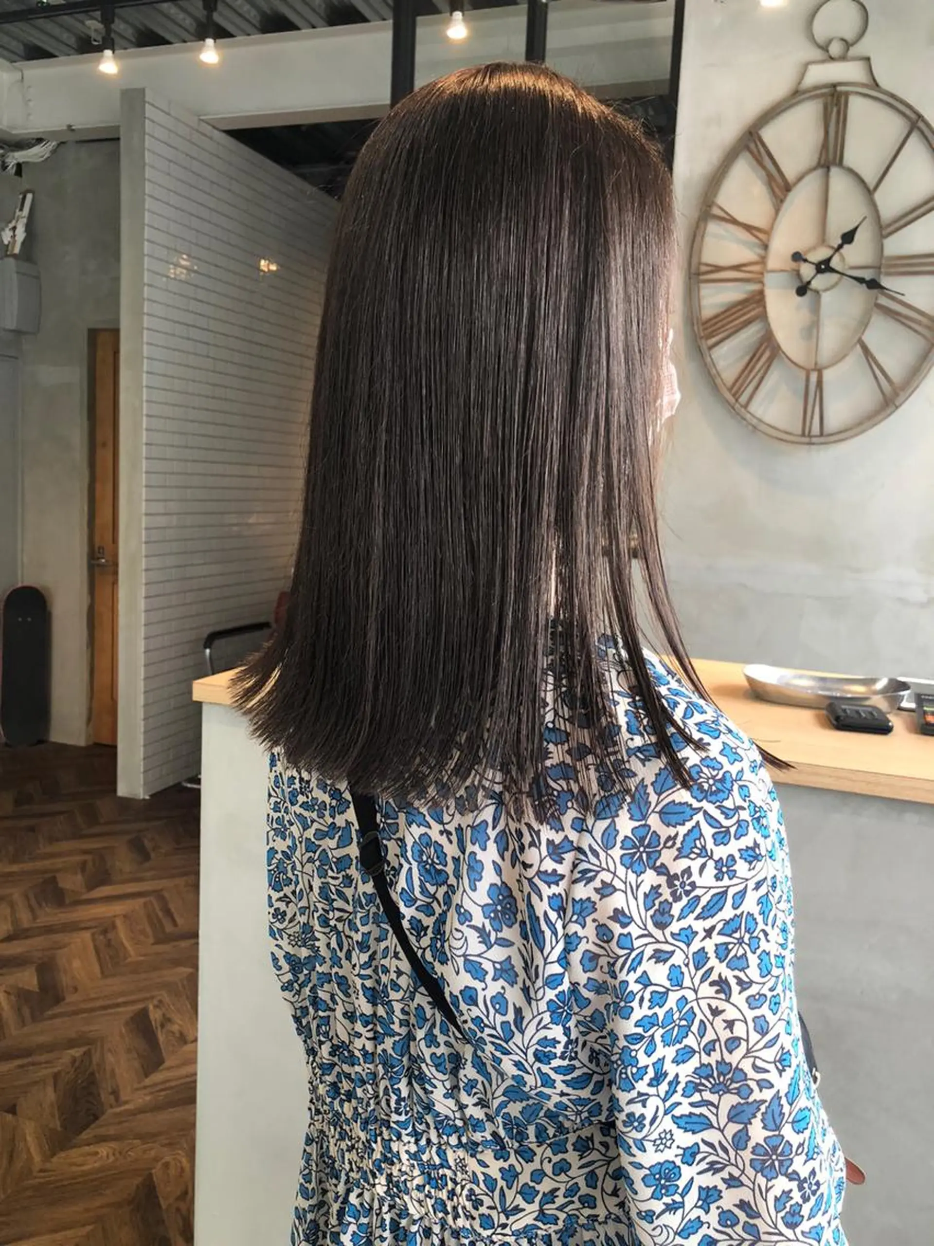 ミディアム 遠藤 眞実のヘアスタイル