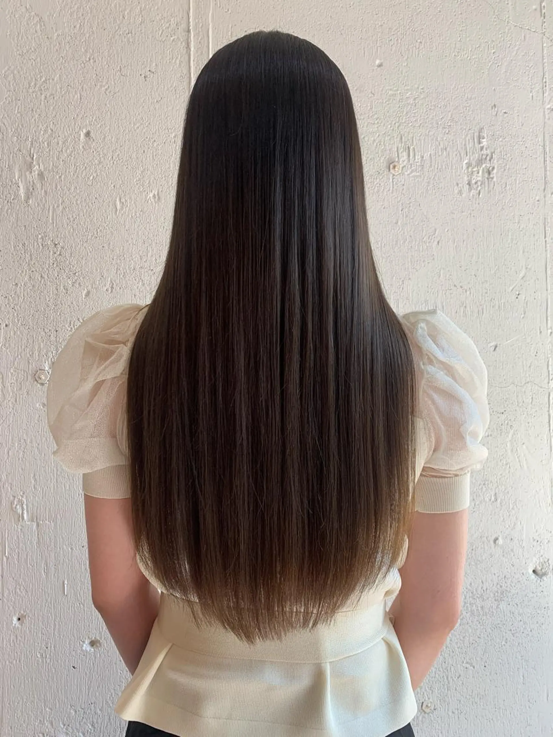 ロング カラー カット ヘアカラー 縮毛矯正 EIGHT 中川原   菜々子のヘアスタイル